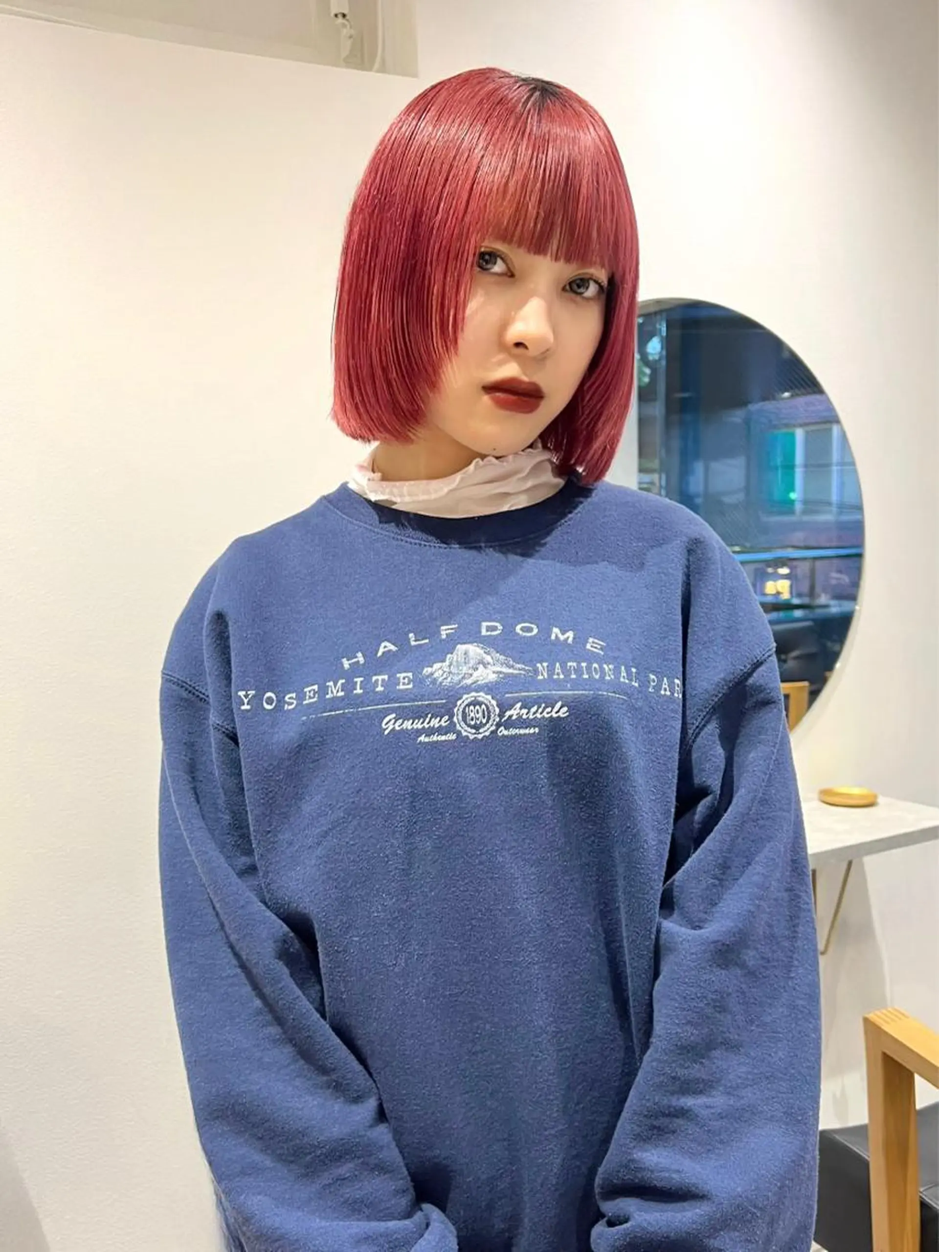 ミディアム ヘアカラー トリートメント AI TOKYO　S所属・mizuki 【韓国レイヤー】のヘアスタイル