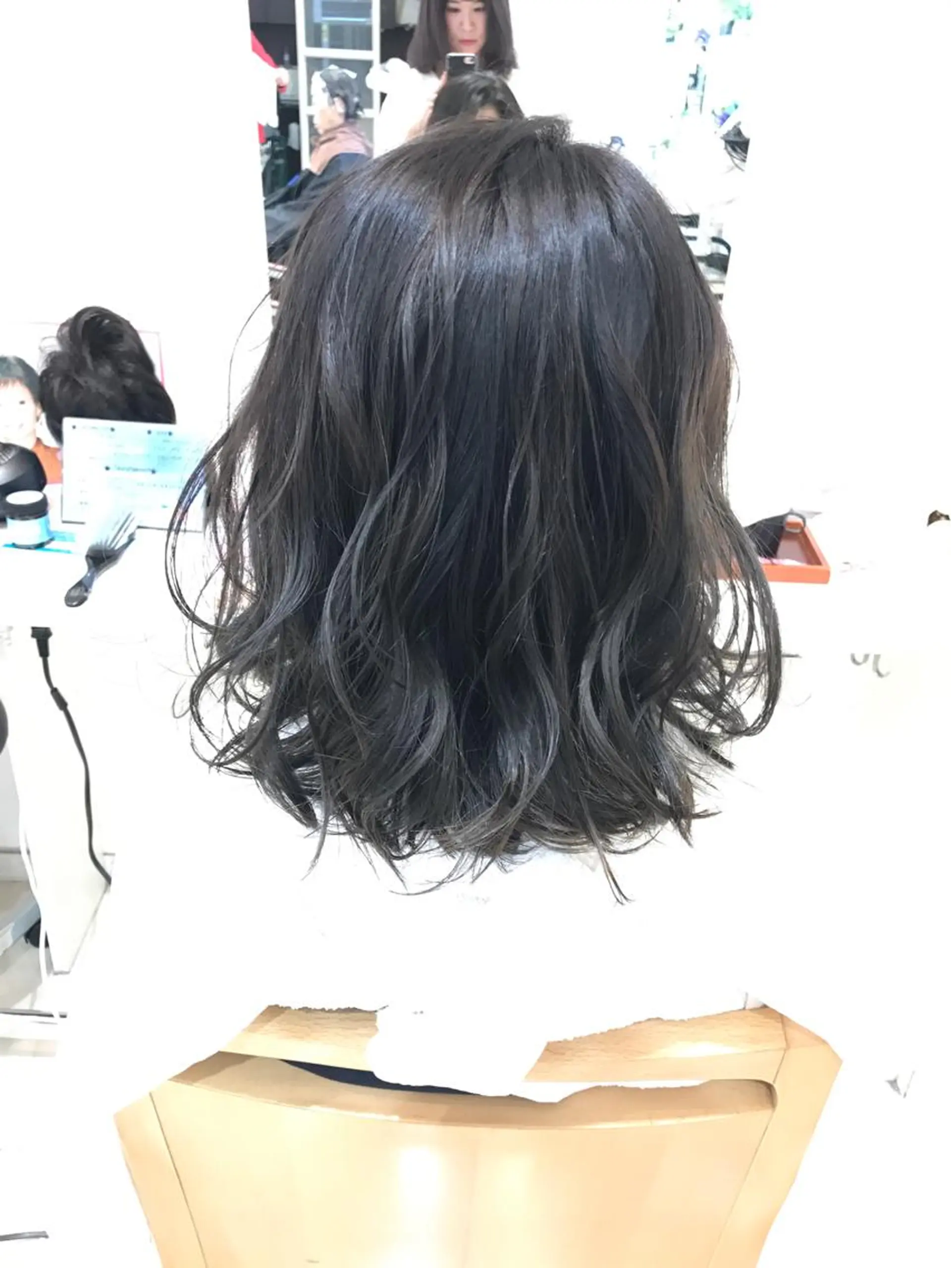 ミディアム カラー はだゆうき @hadadan08のヘアスタイル