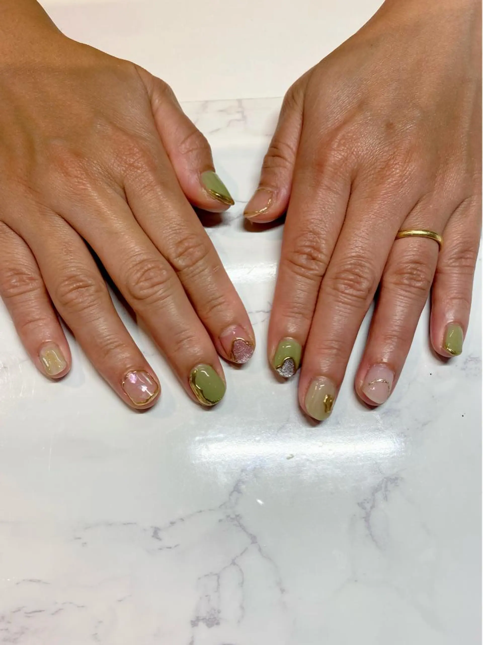 ネイル ハンドネイル Nail&まつげエクステsalon cure-キュア-所属・今野 薫のネイルデザイン