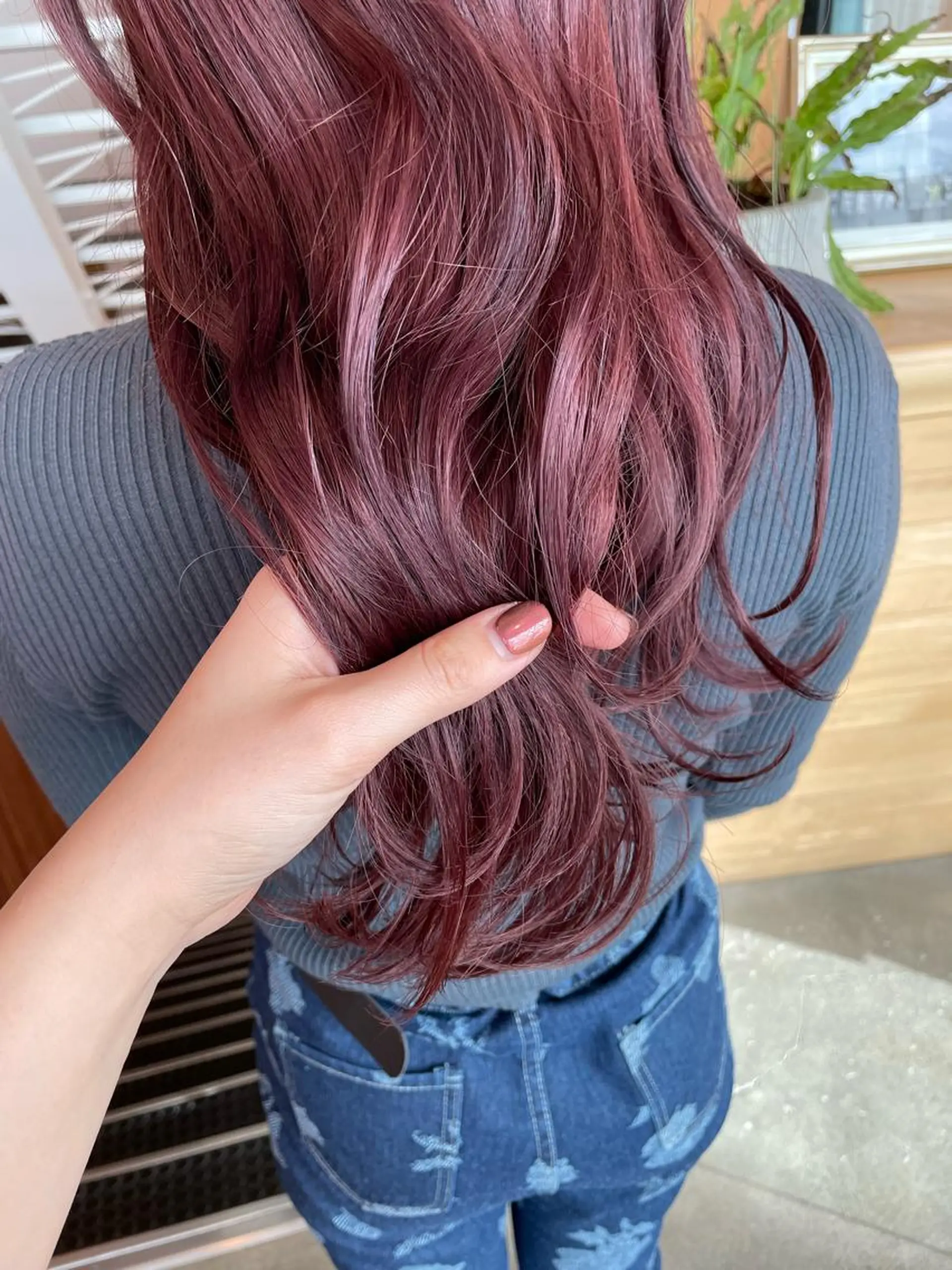ロング カラー ピンクカラー 🍊mai🍊 似合わせスタイル🌿のヘアスタイル