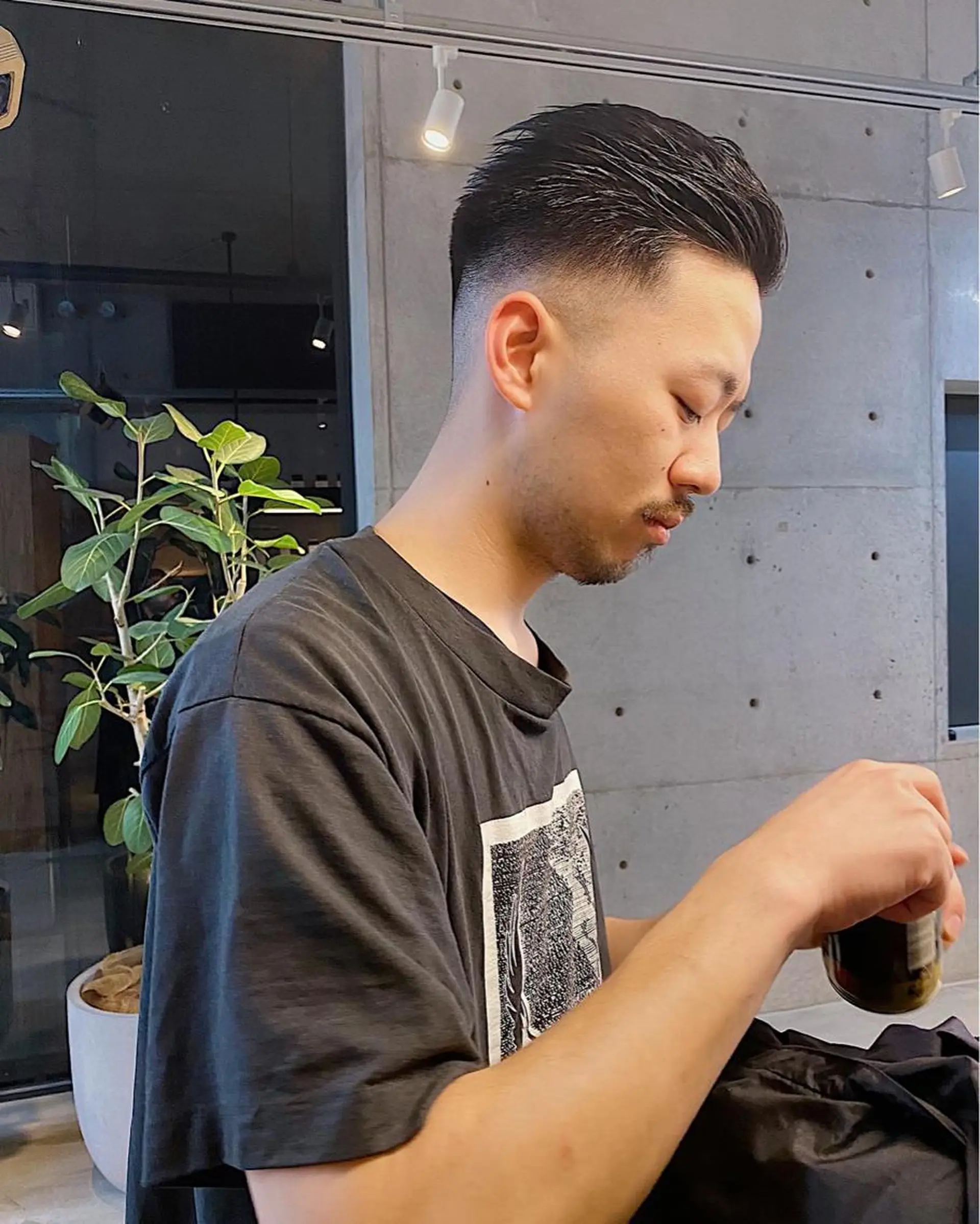 メンズ フェードカット son hair HIROEのヘアスタイル
