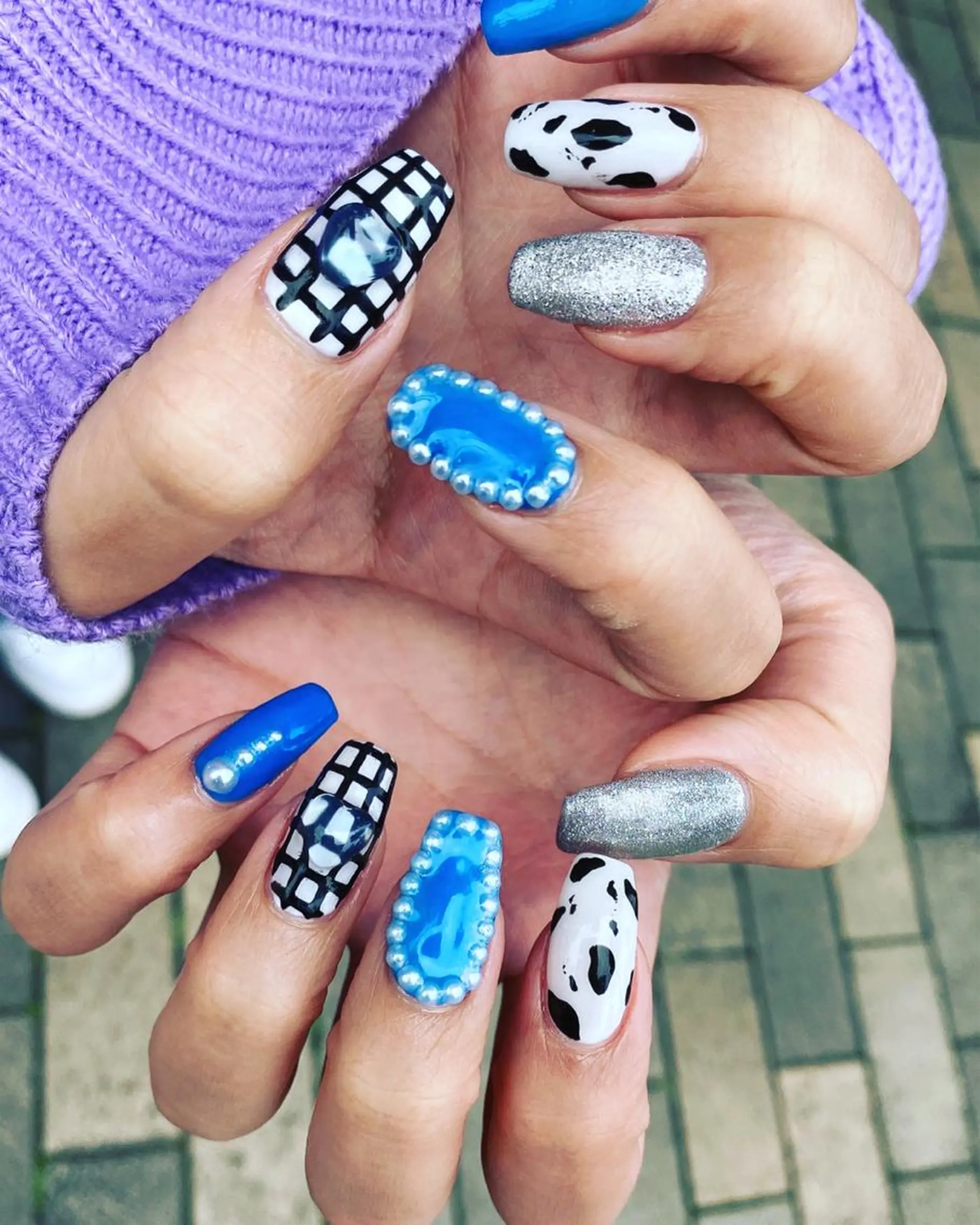 ネイル ハンドネイル フットネイル ハンドケア nail salon  AlgeTy所属・✴︎:.｡. MAKI.｡.:✴︎のネイルデザイン