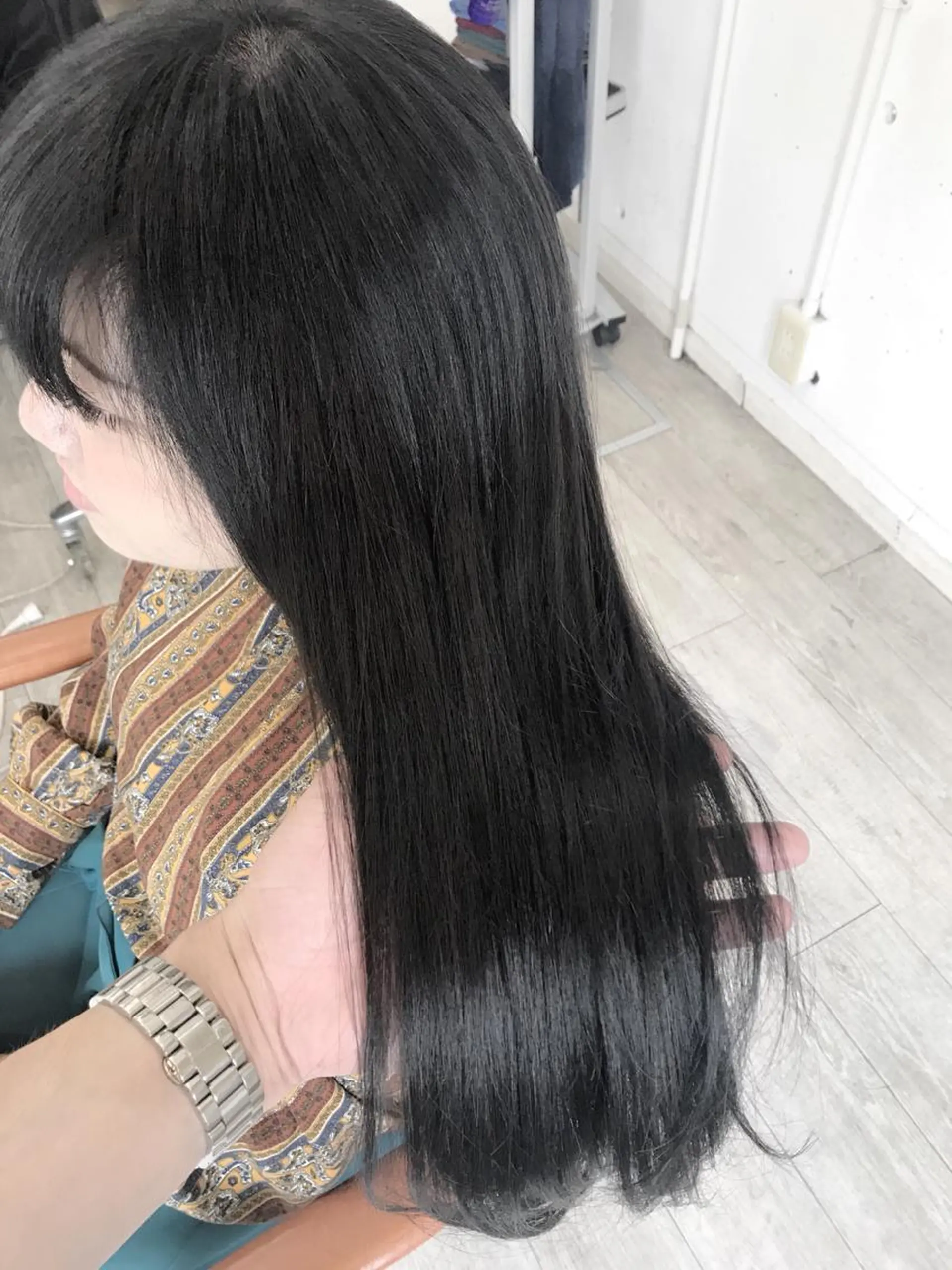 カラー ブルーカラー ブルージュ ヘアカラー トリートメント ヘッドスパ グレージュ/髪質改善 Yamato.hのヘアスタイル