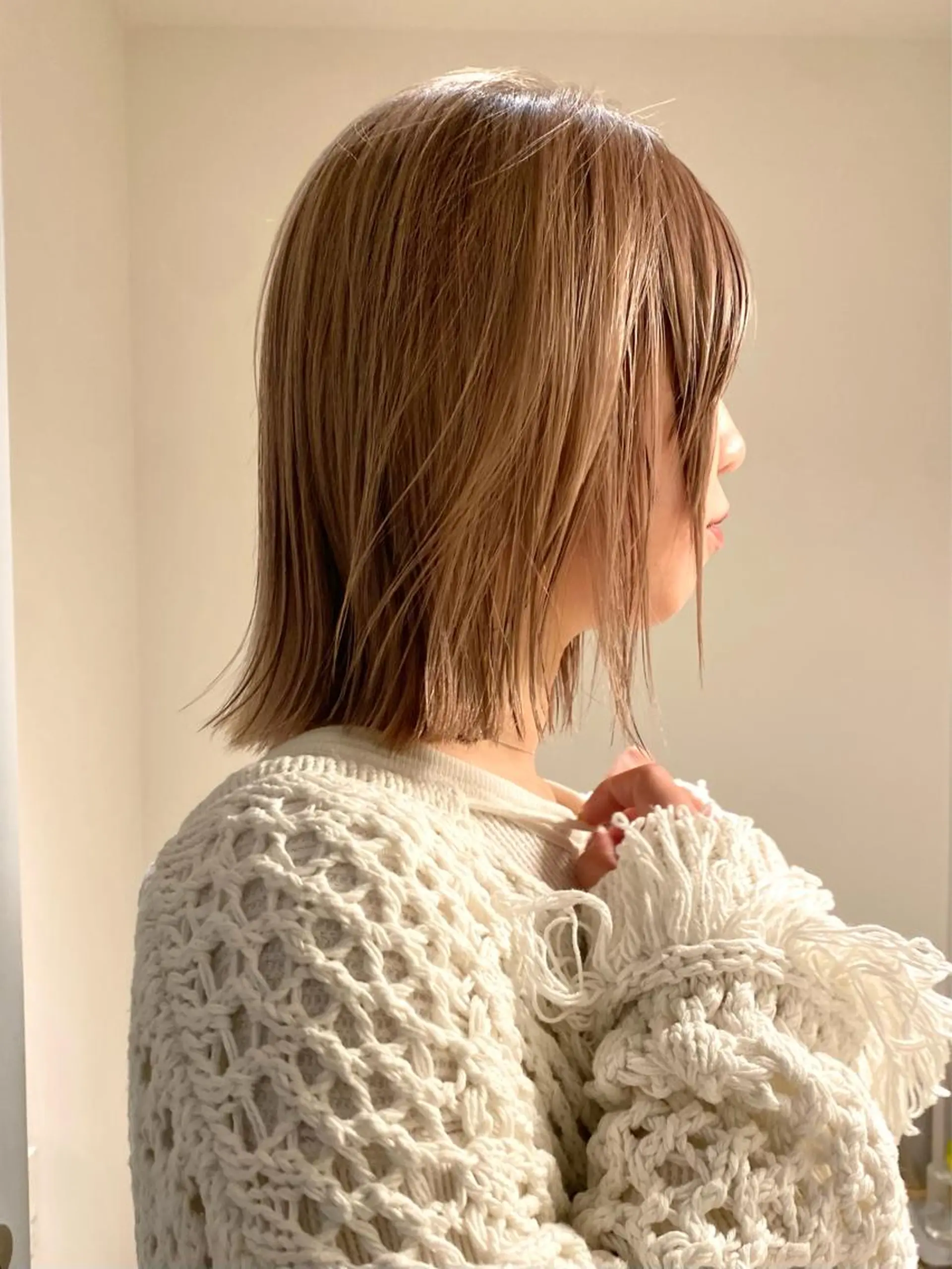 ミディアム Hair & make Lamp所属・梅田のブリーチ特化 美容師KAI🥰のヘアスタイル