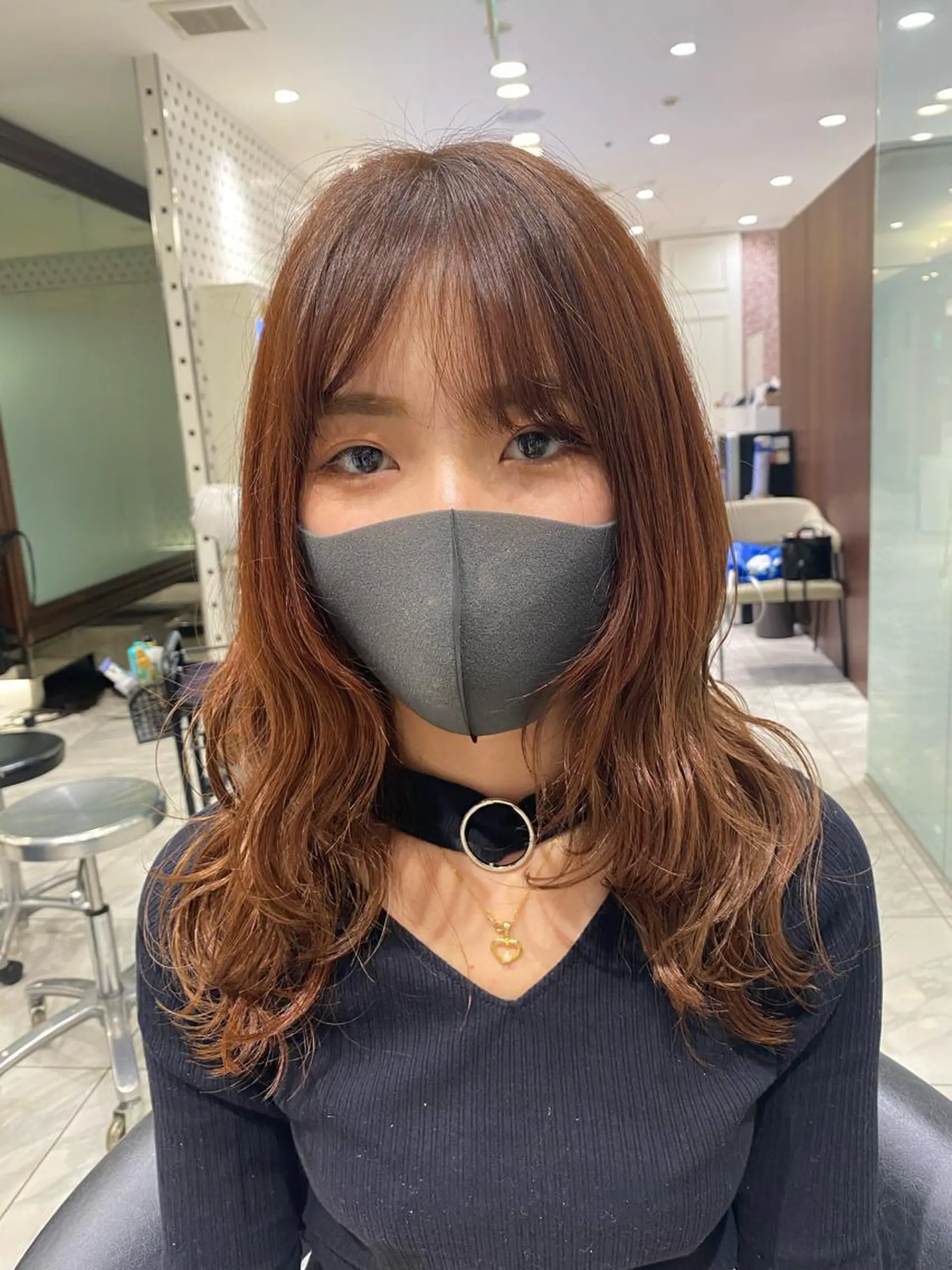 セミロング ❤️パーマ美容師✂︎ 井口美緒のヘアスタイル