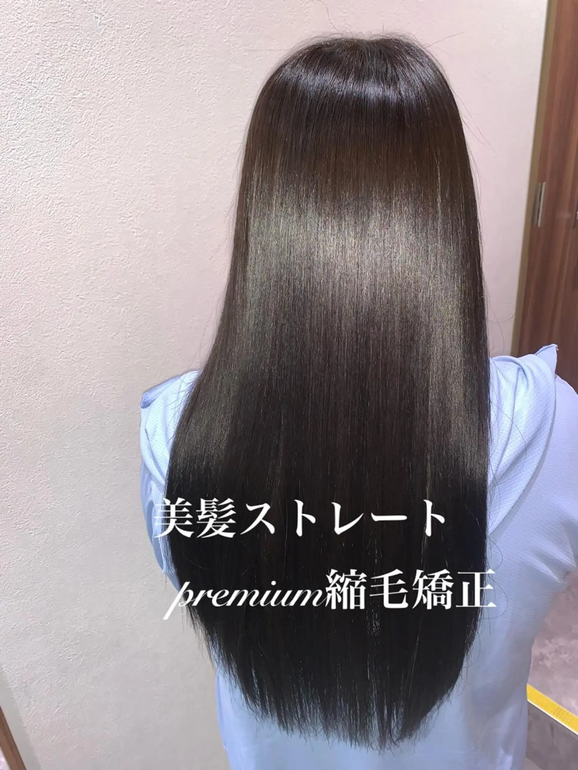 ロング カット 縮毛矯正 トリートメント 《褒められる》 透明感カラー/小嶋のヘアスタイル