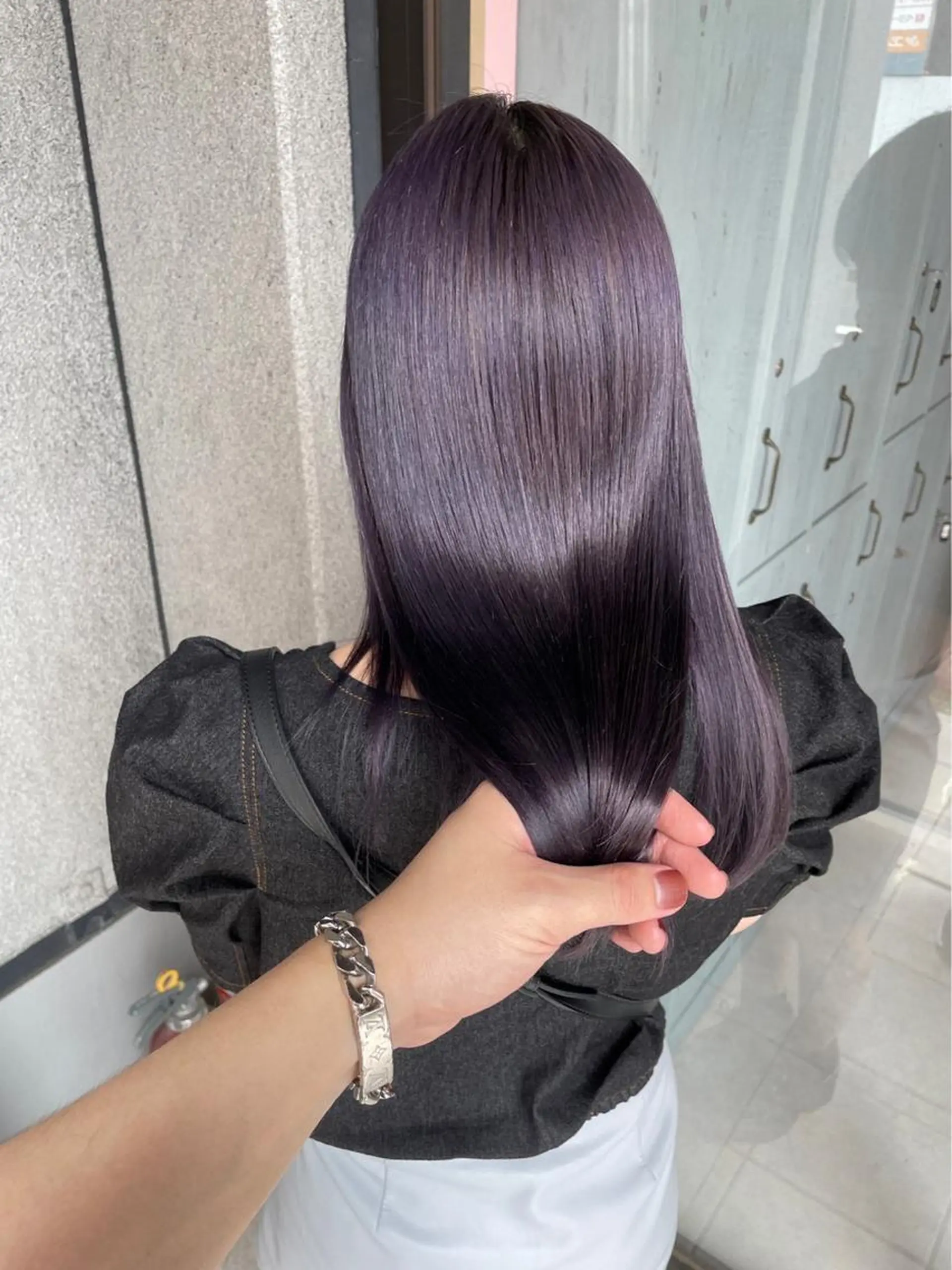 セミロング カラー ヘアカラー トリートメント 柔らかカラー/ レイヤーYUTO🧋のヘアスタイル