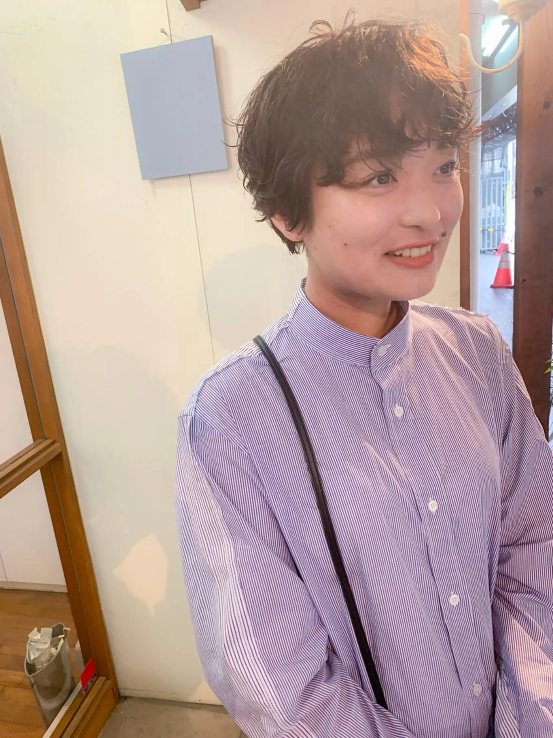 ショート カラー パーマ ショートヘア Genta @gegege75のヘアスタイル