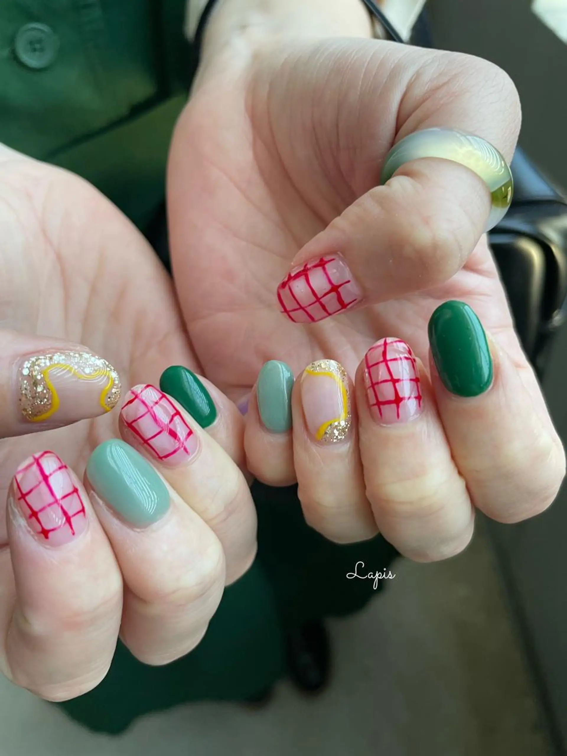 ネイル ハンドネイル Lapis *のネイルデザイン