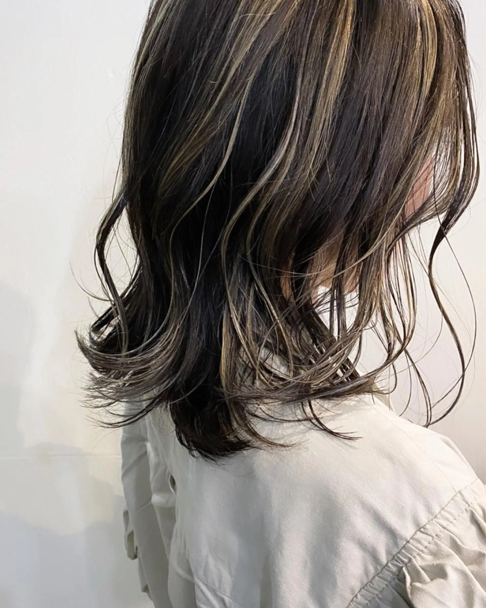 ミディアム カラー ヘアカラー トリートメント LOVESTOIKE 堂本のヘアスタイル