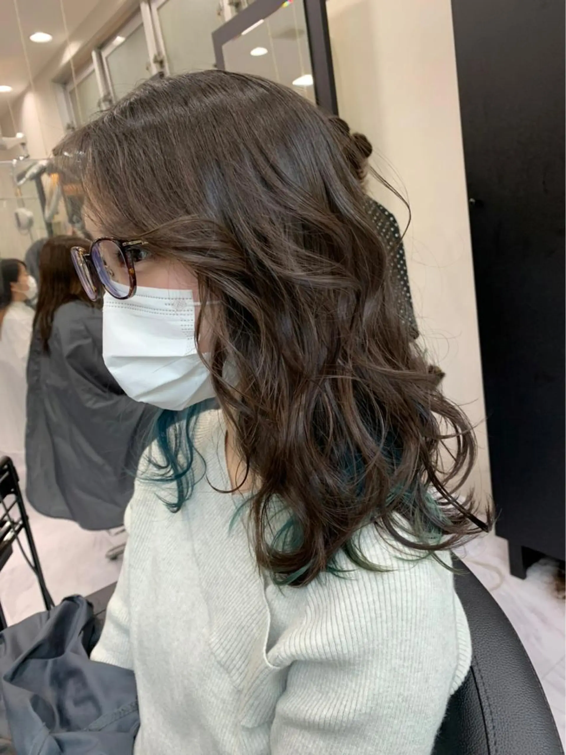 ロング Agu hair TENOE大宮氷川参道店所属・☀️透明感艶感カラー 増田魁土☀️のヘアスタイル