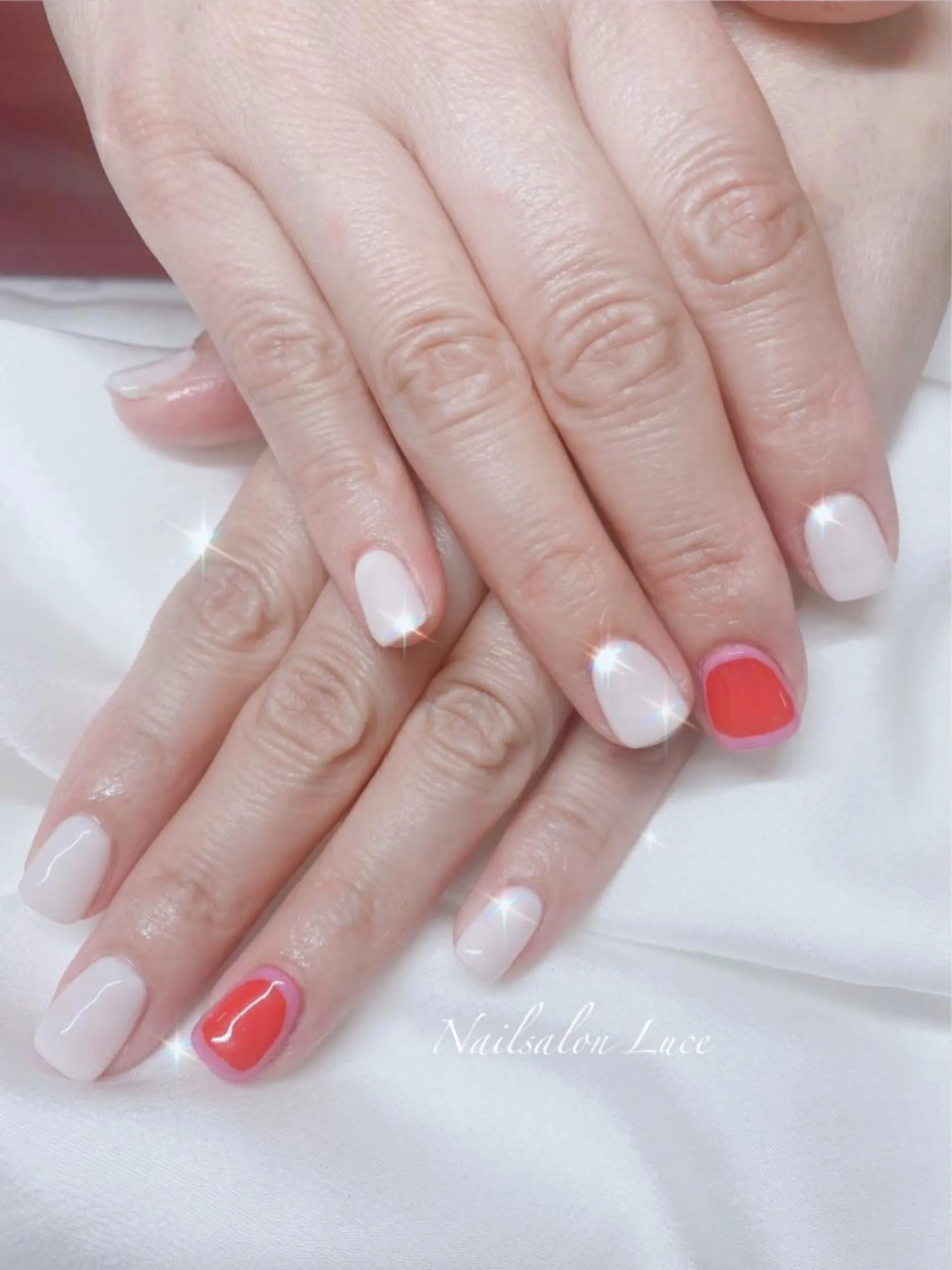 ネイル ワンカラーネイル ネイル& 脱毛サロン　Lのマツエク・マツパデザイン