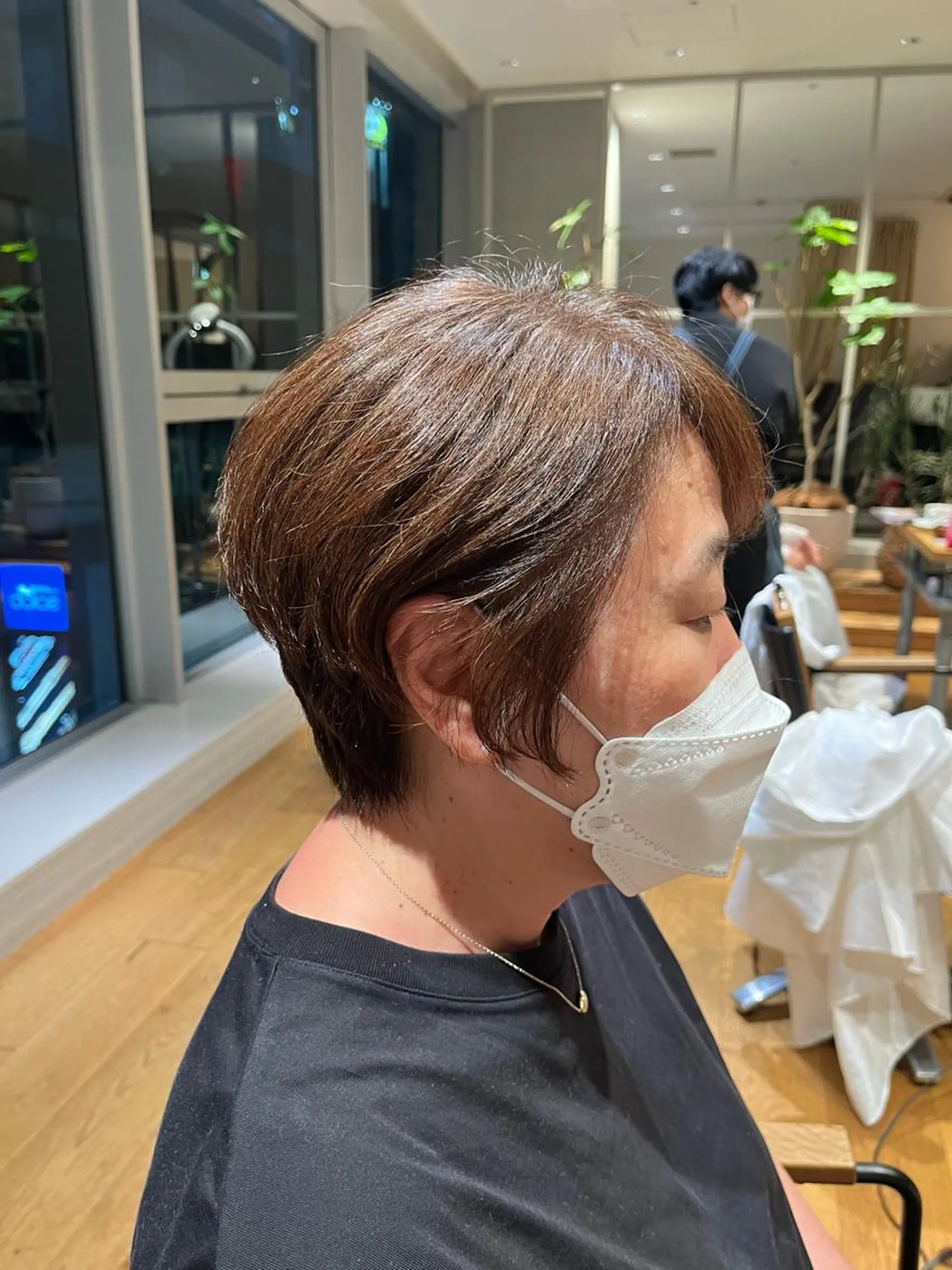 ショート 田中 鈴乃のヘアスタイル
