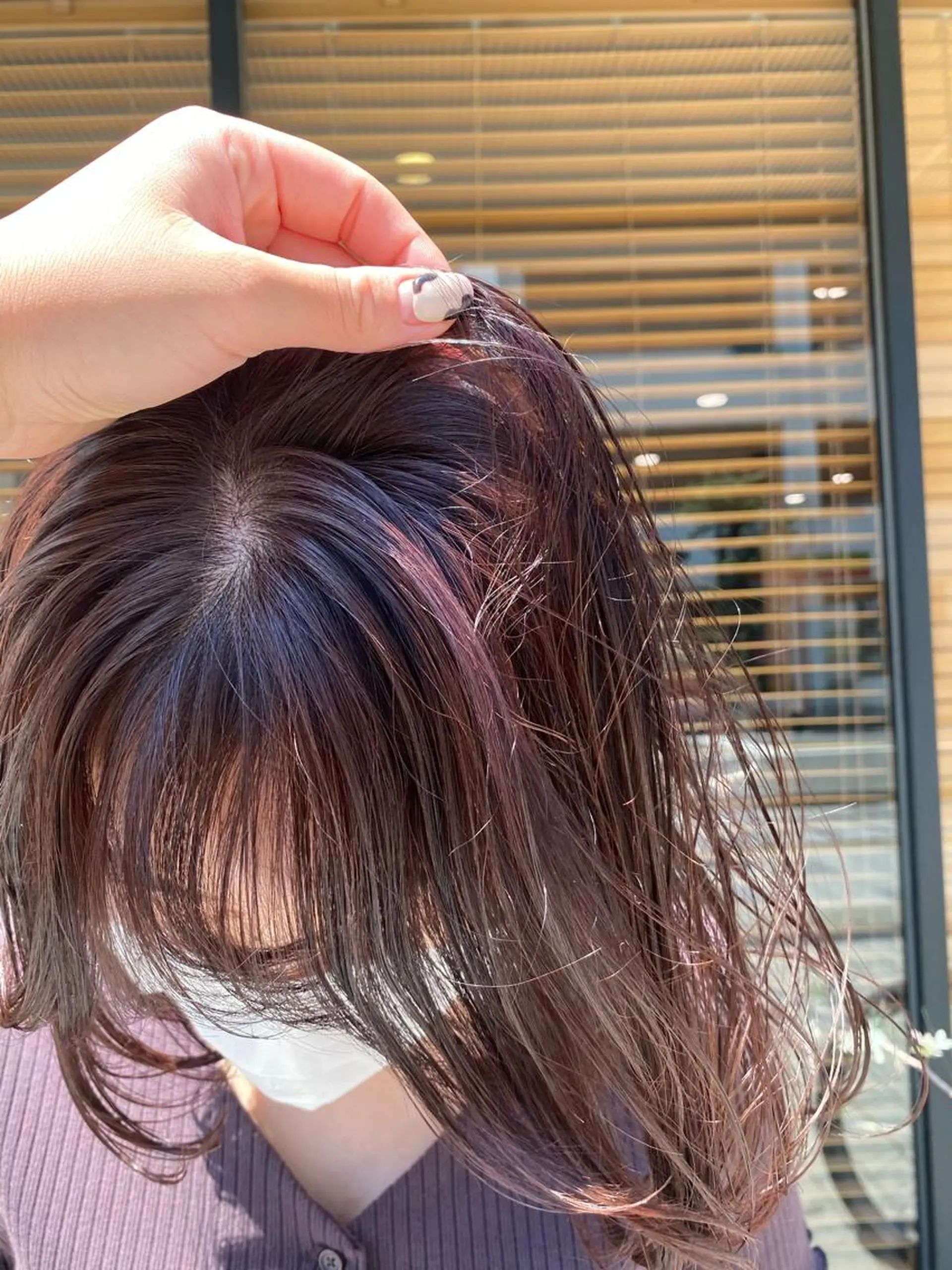 ミディアム カラー ヘアアレンジ ブリーチ カット ヘアカラー パーマ指名No1 /namiのヘアスタイル