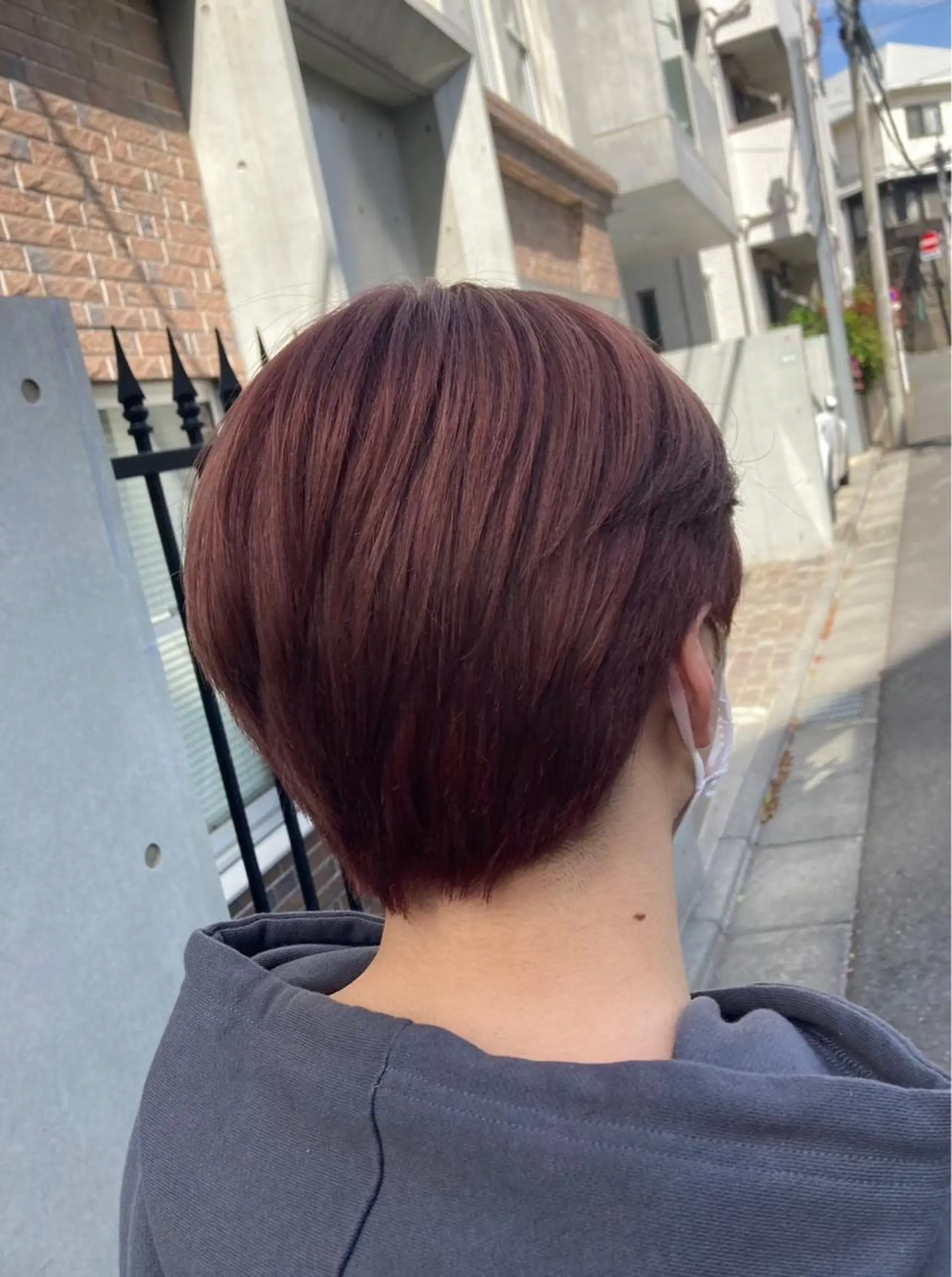 ショート メンズ ヘアカラー Fun  hair make所属・田牧 みゆきのヘアスタイル