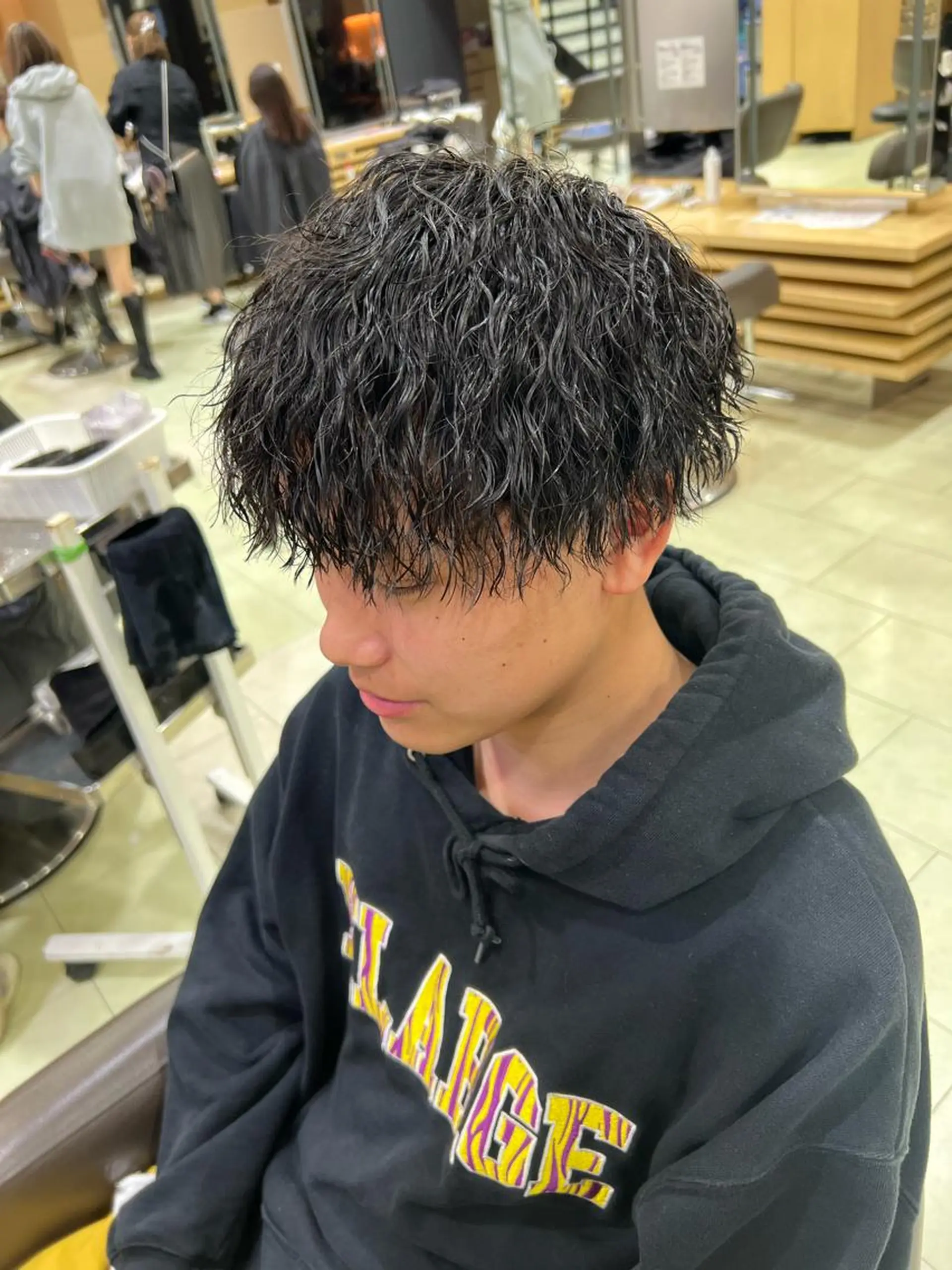 パーマ メンズ メンズカット松戸/韓 国/メンズパーマ航太のヘアスタイル