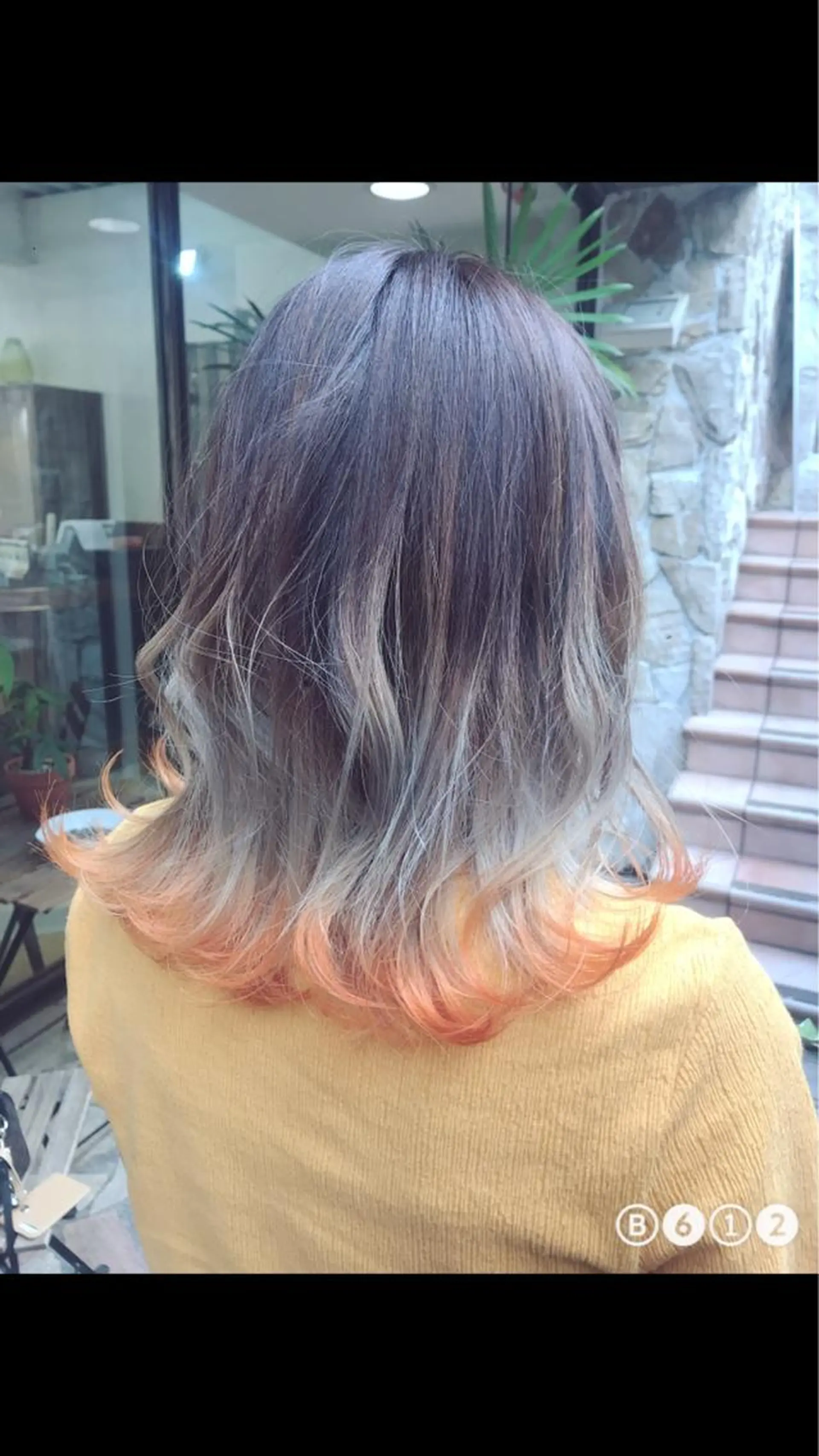 ミディアム カラー ブリーチ 縮毛矯正✖️似合わせ 🌻ヒトミのヘアスタイル