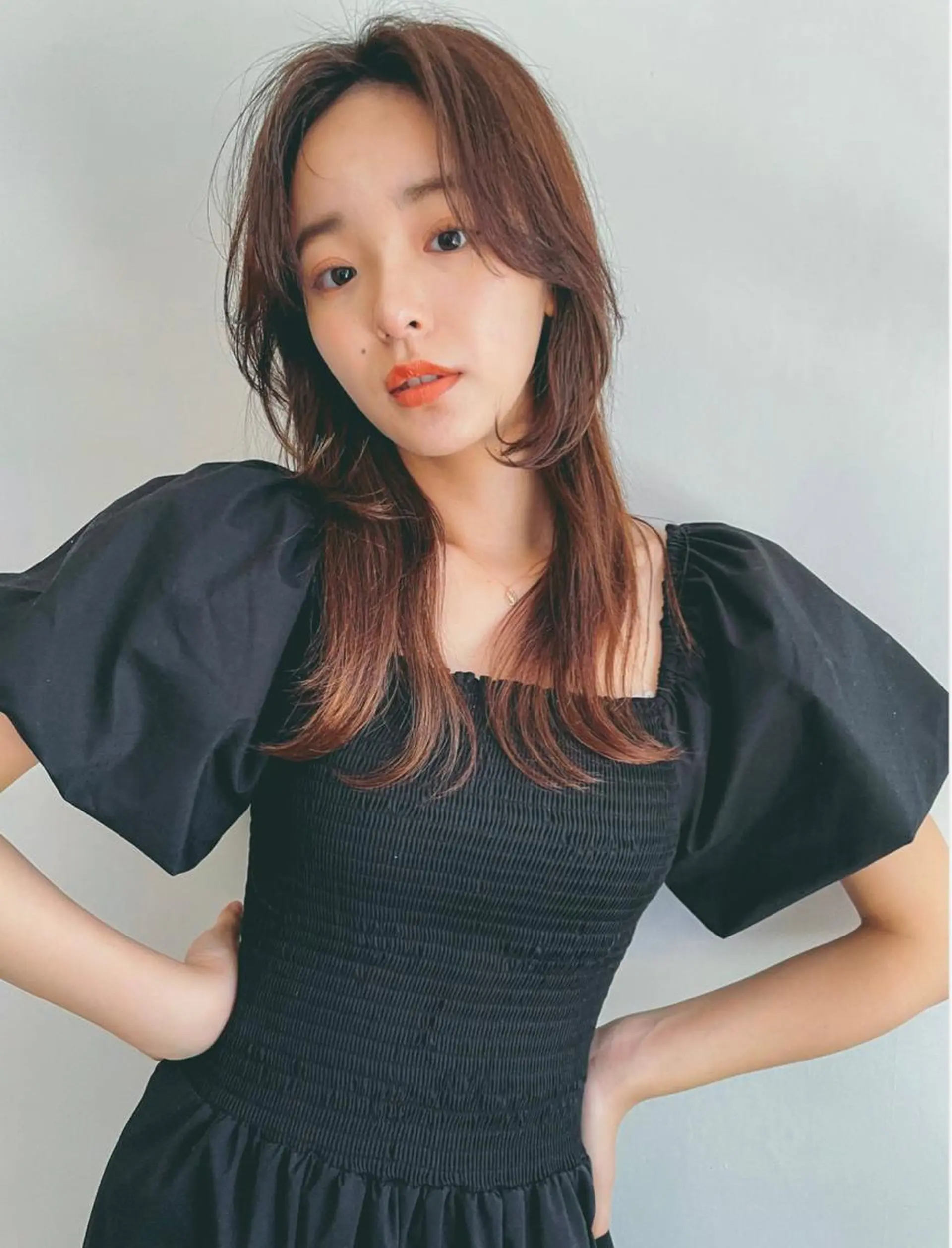 ロング カラー カット ヘアカラー トリートメント レイヤーカット ✨️奥田良太✨️のヘアスタイル