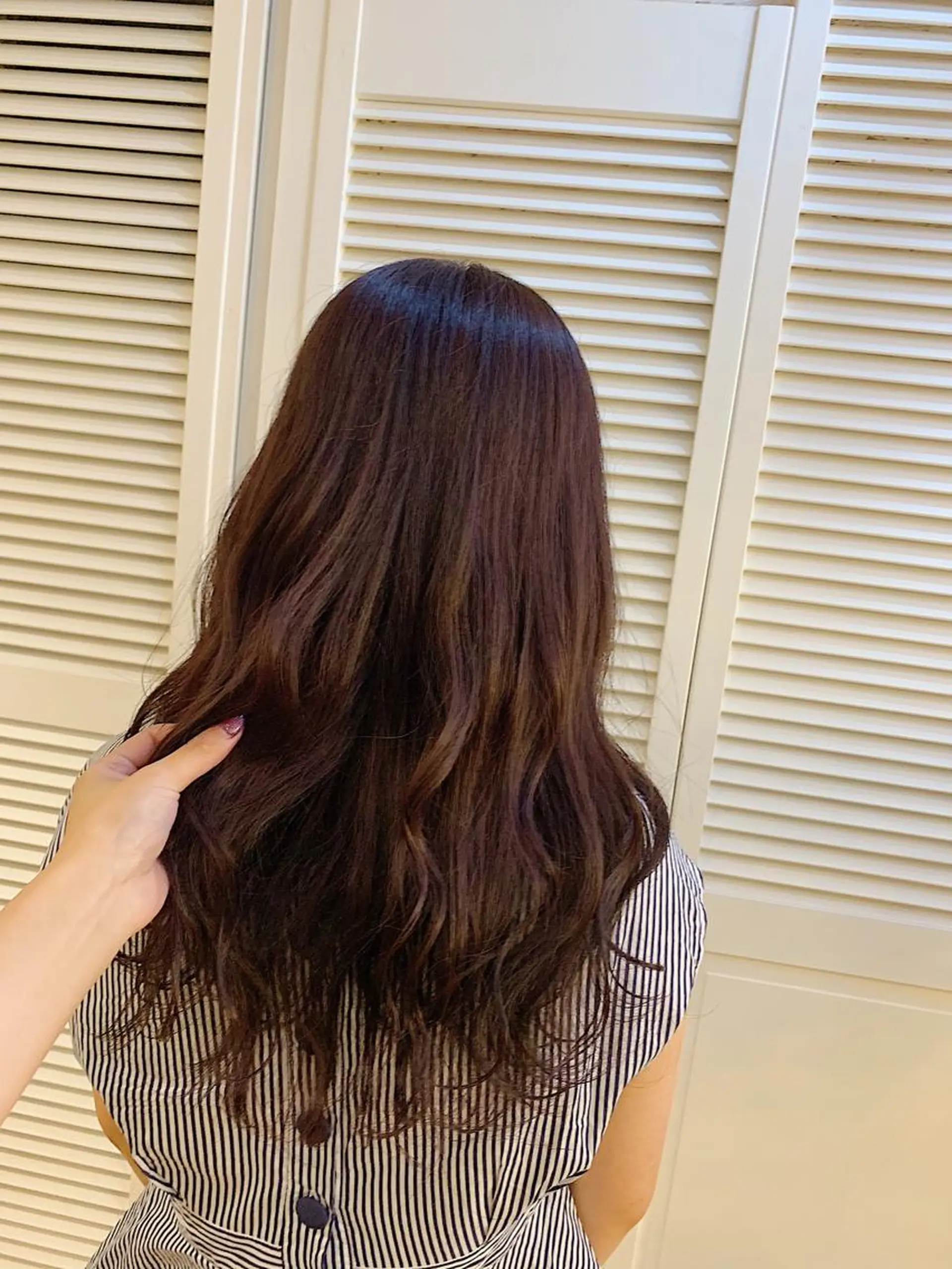 ロング カラー ラベンダーカラー GO TODAY SHAiRE SALON 町田店所属・🫧大森 知夏🫧のヘアスタイル