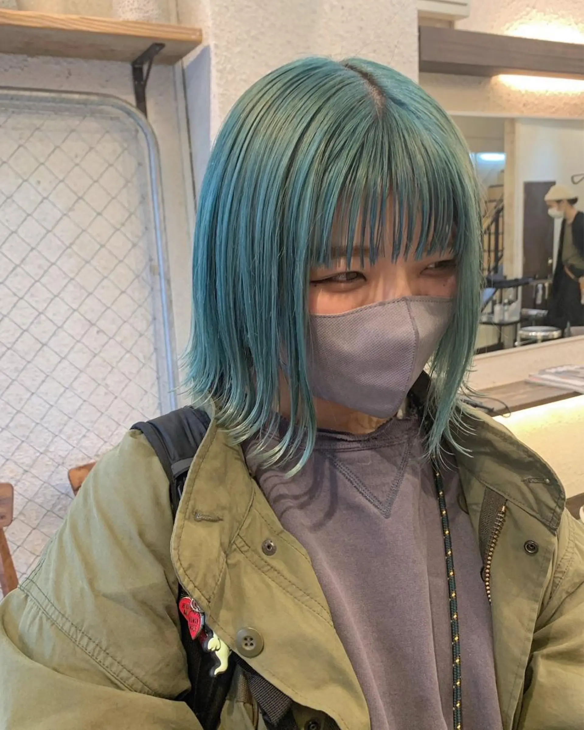 ショート カラー カット ヘアカラー トリートメント 新宿/美髪矯正 髪質改善/韓国風山本のヘアスタイル