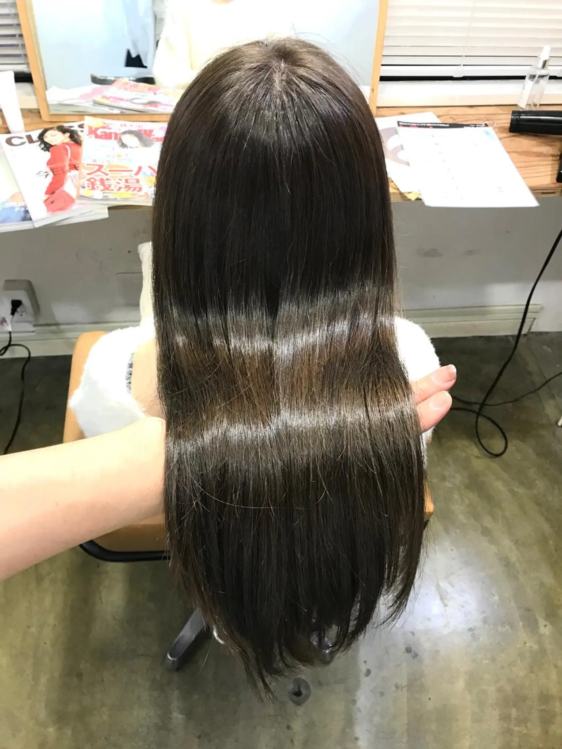 セミロング カラー カット ヘアカラー トリートメント 💎髪質改善💎 デザイナーshinのヘアスタイル