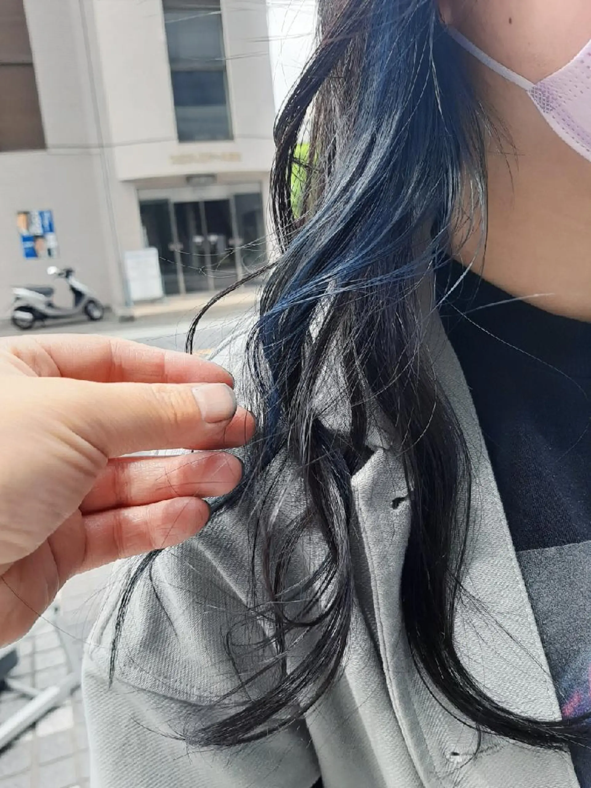 セミロング はらだ ともこ☺︎のヘアスタイル