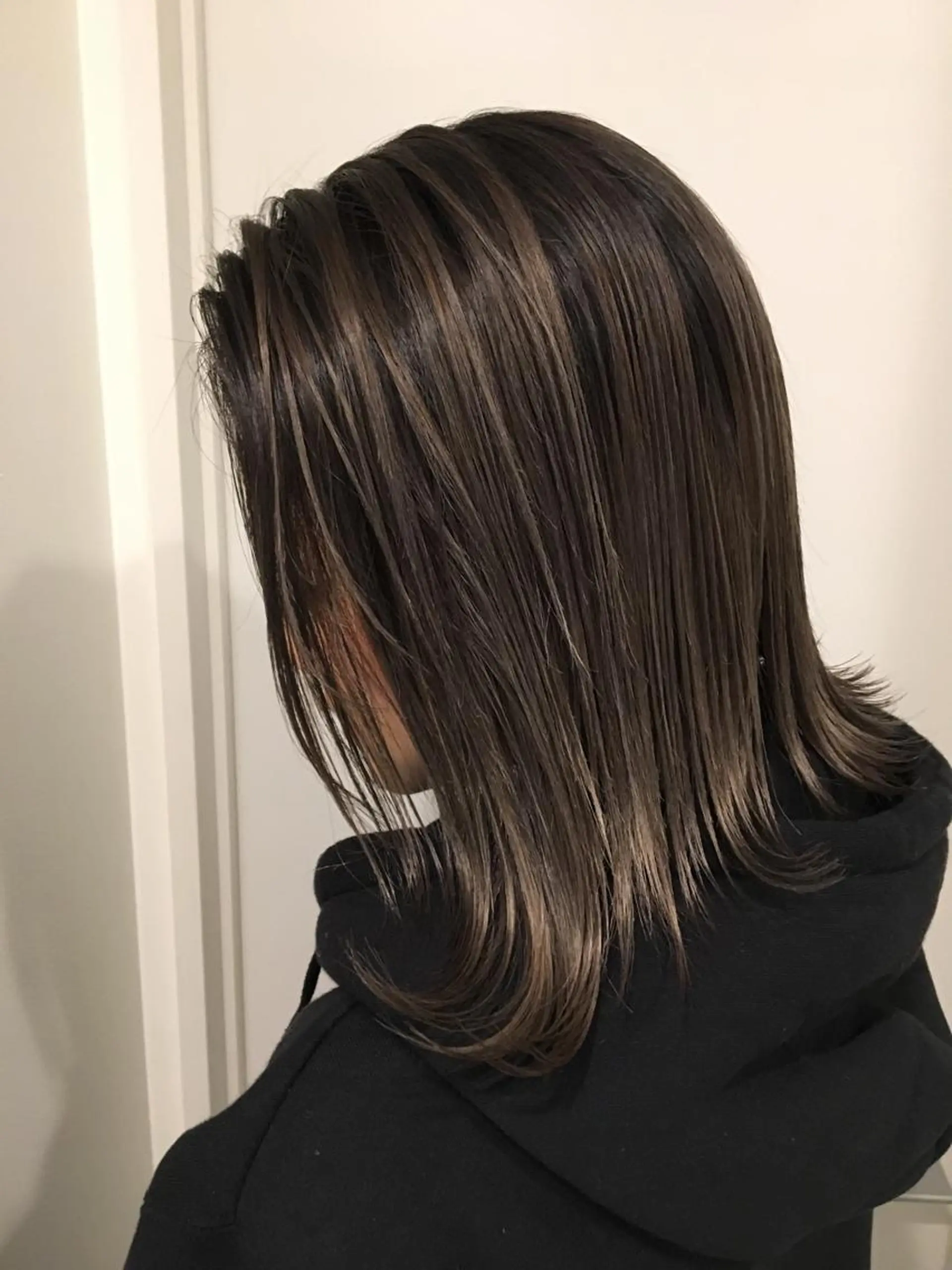 セミロング カラー ヘアカラー トリートメント 🌈評価No.1🌈 艶髪カラー❌エクステのヘアスタイル