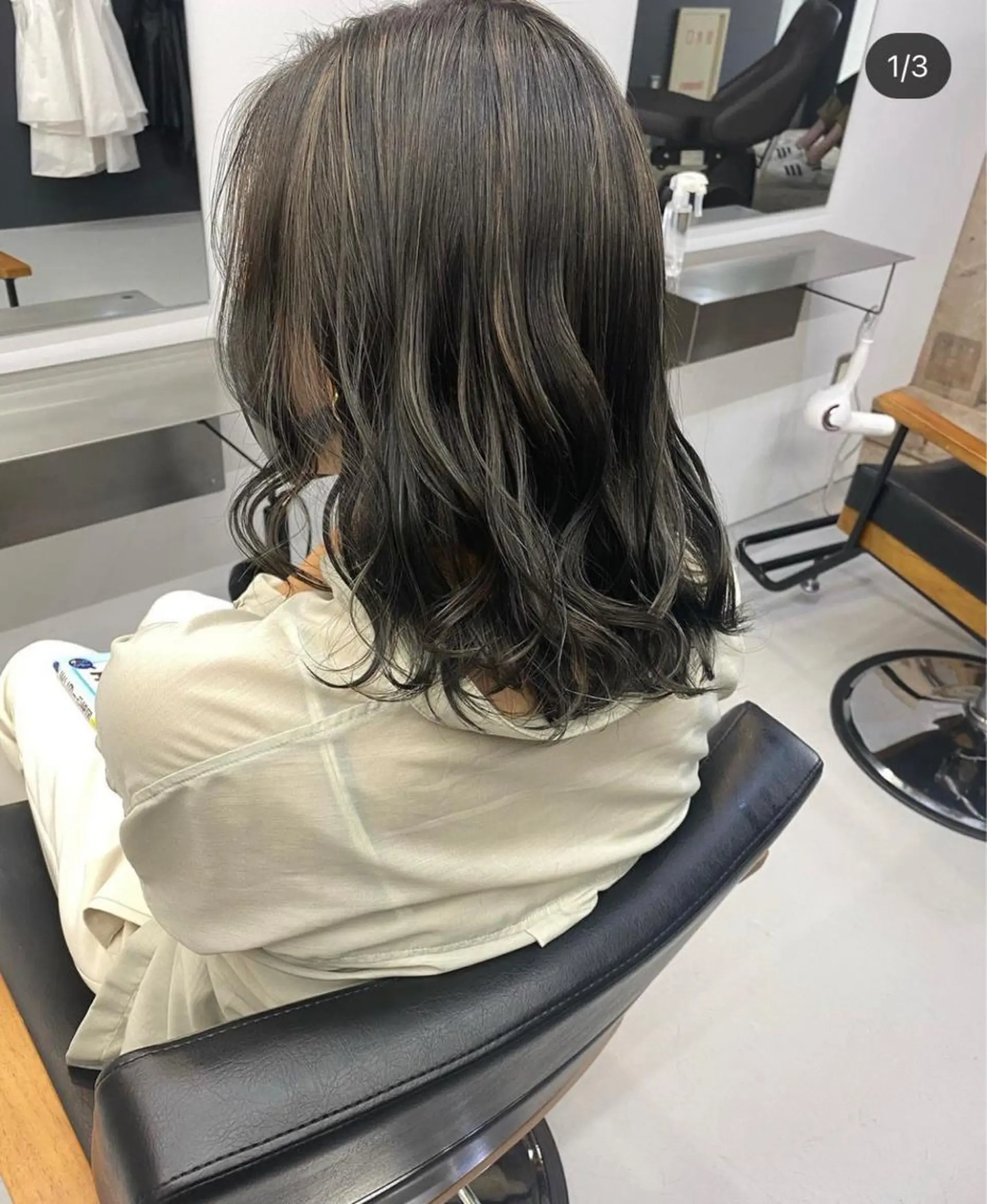 カラー スパイキーショート パーマ　具志堅　太志のヘアスタイル