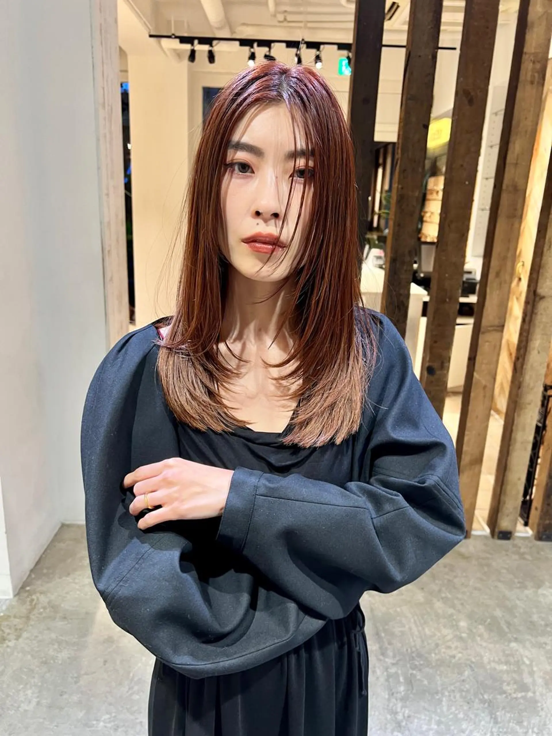 ロング 【ロングウルフカット 姫カット】伊藤裕哉のヘアスタイル