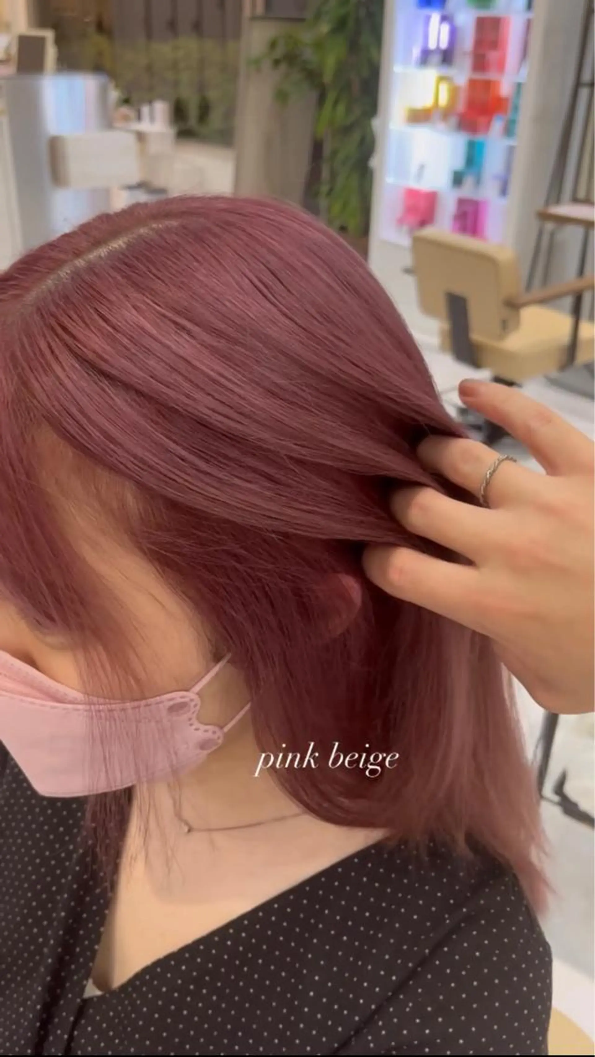 ロング 縮毛矯正/髪質改善/ 斉藤春のヘアスタイル