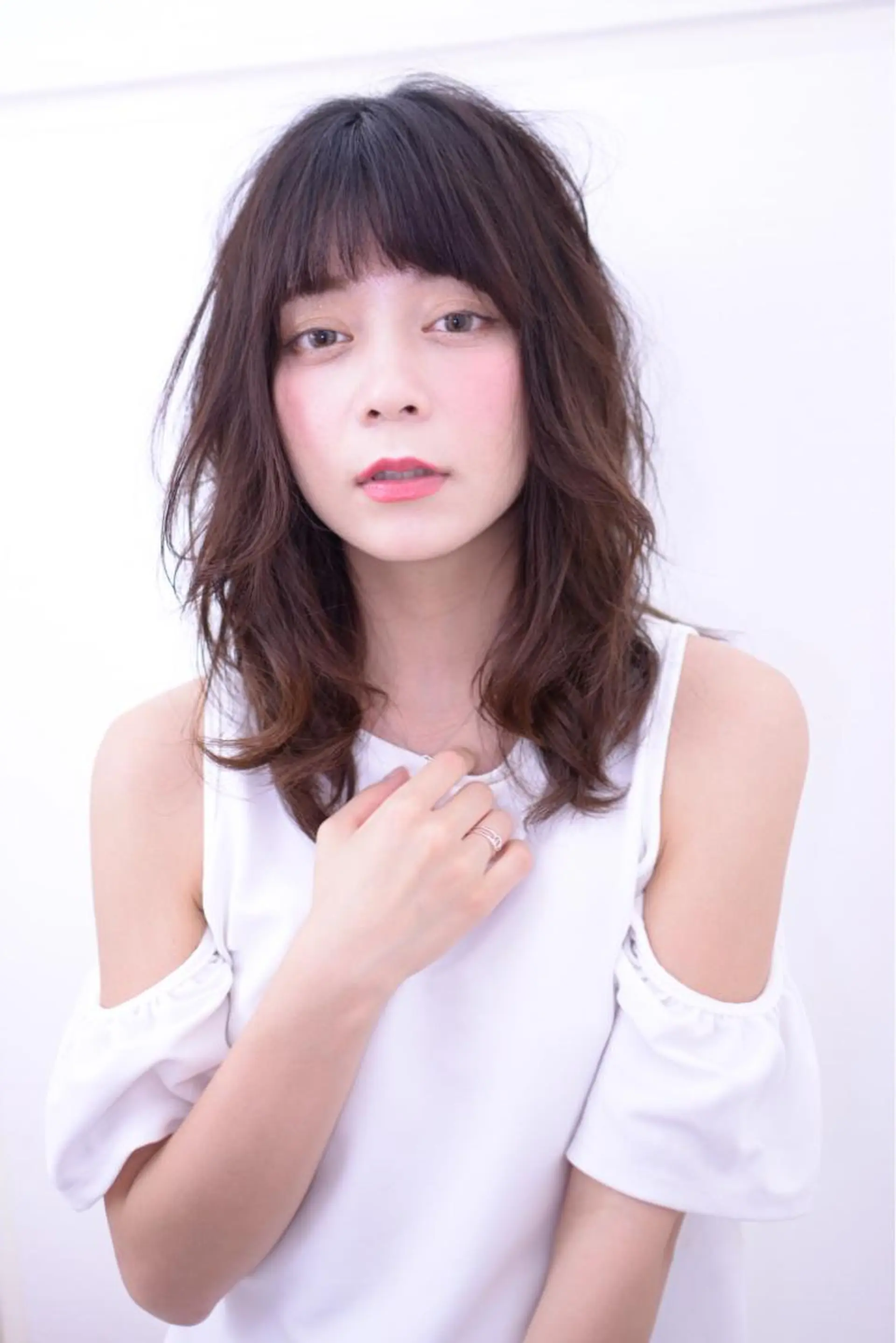 ロング パーマ 服部 聡洋のヘアスタイル