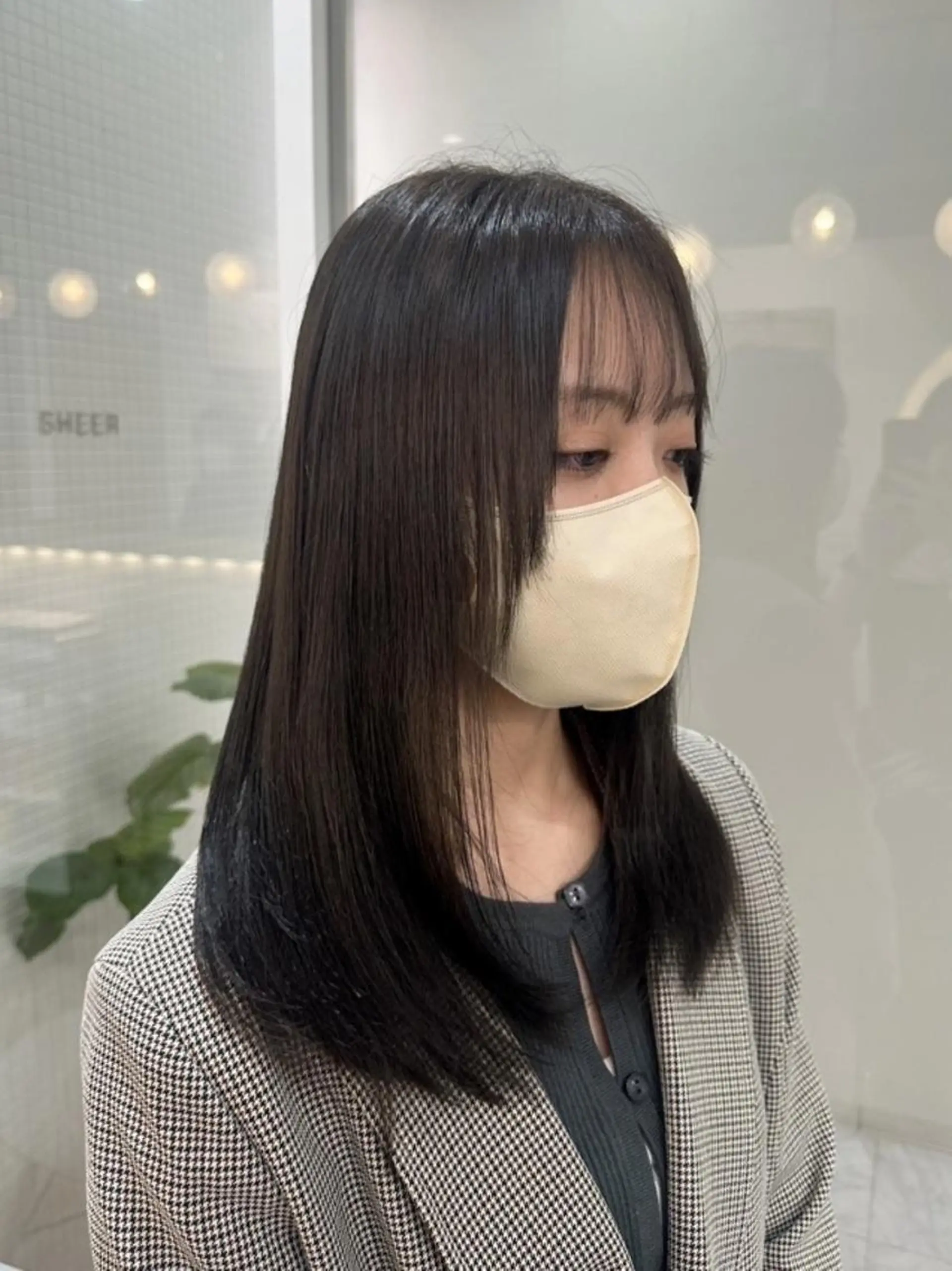 カラー セミロング レイヤーカット ローレイヤー Juri ジュリのヘアスタイル