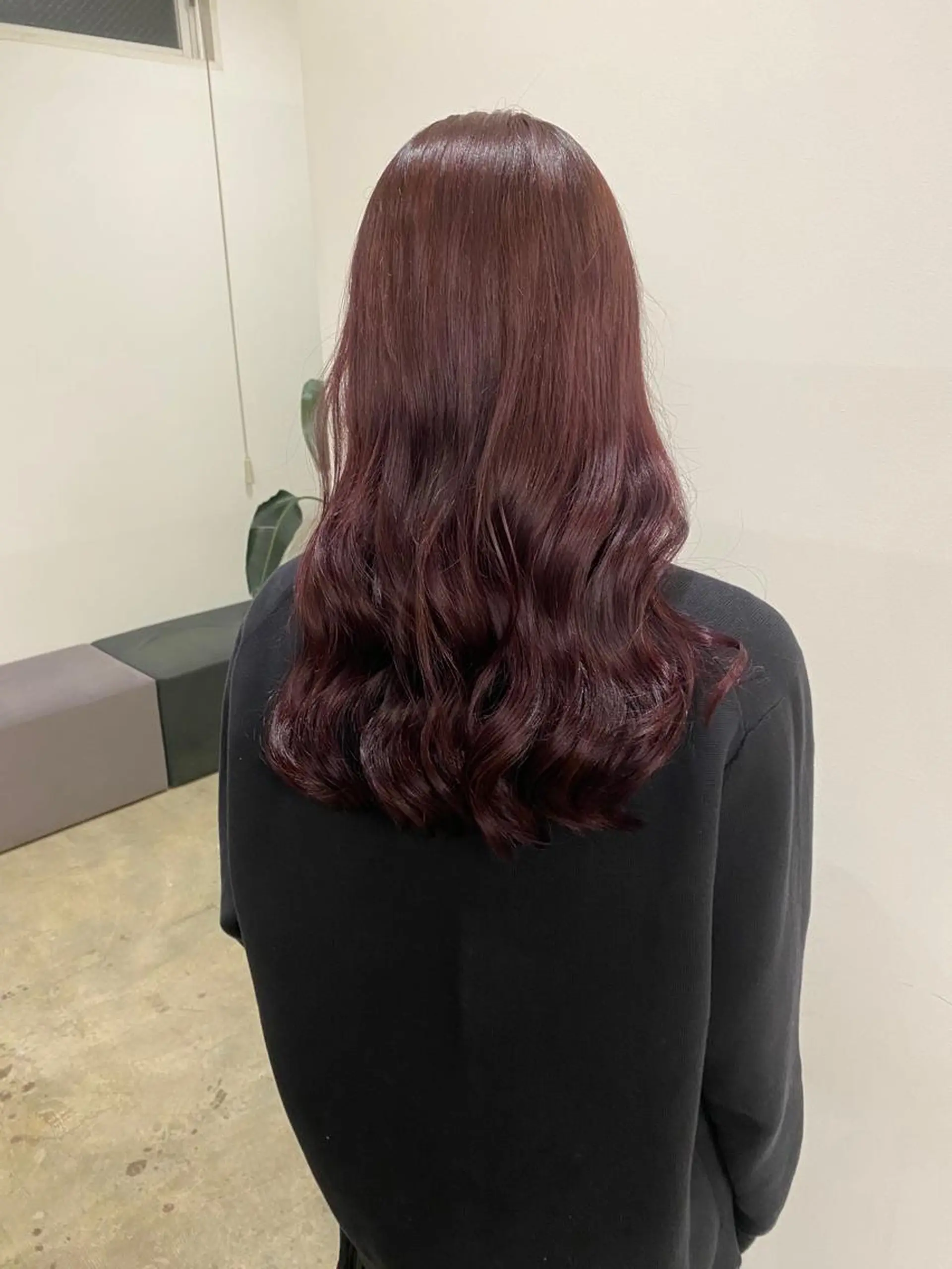 ミディアム 藤野 凪沙のヘアスタイル