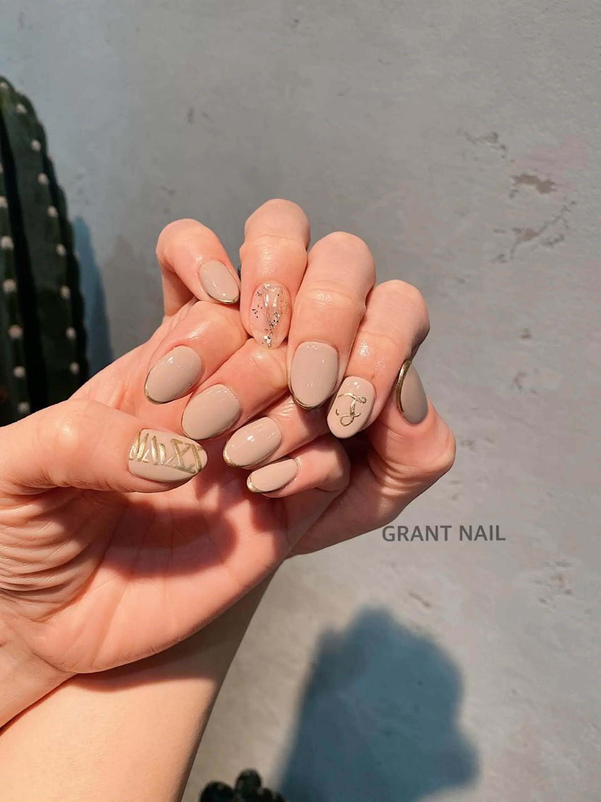 ネイル アートネイル クリアネイル ジェルネイル ニュアンスネイル GRANT NAIL 岩出店のネイルデザイン