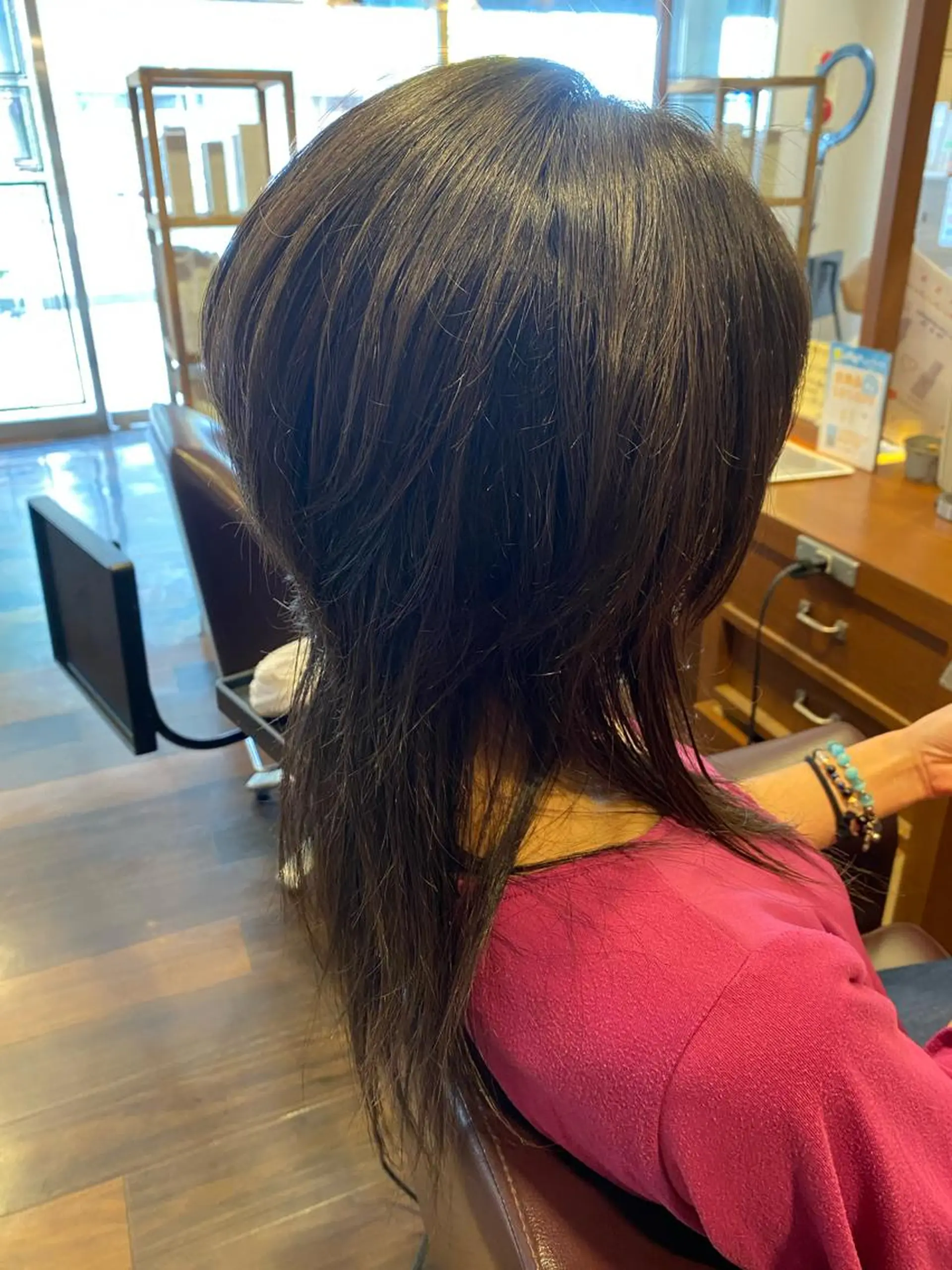 ロング ロング ウルフカット カット サイトウ ナツキ/髪質改善のヘアスタイル