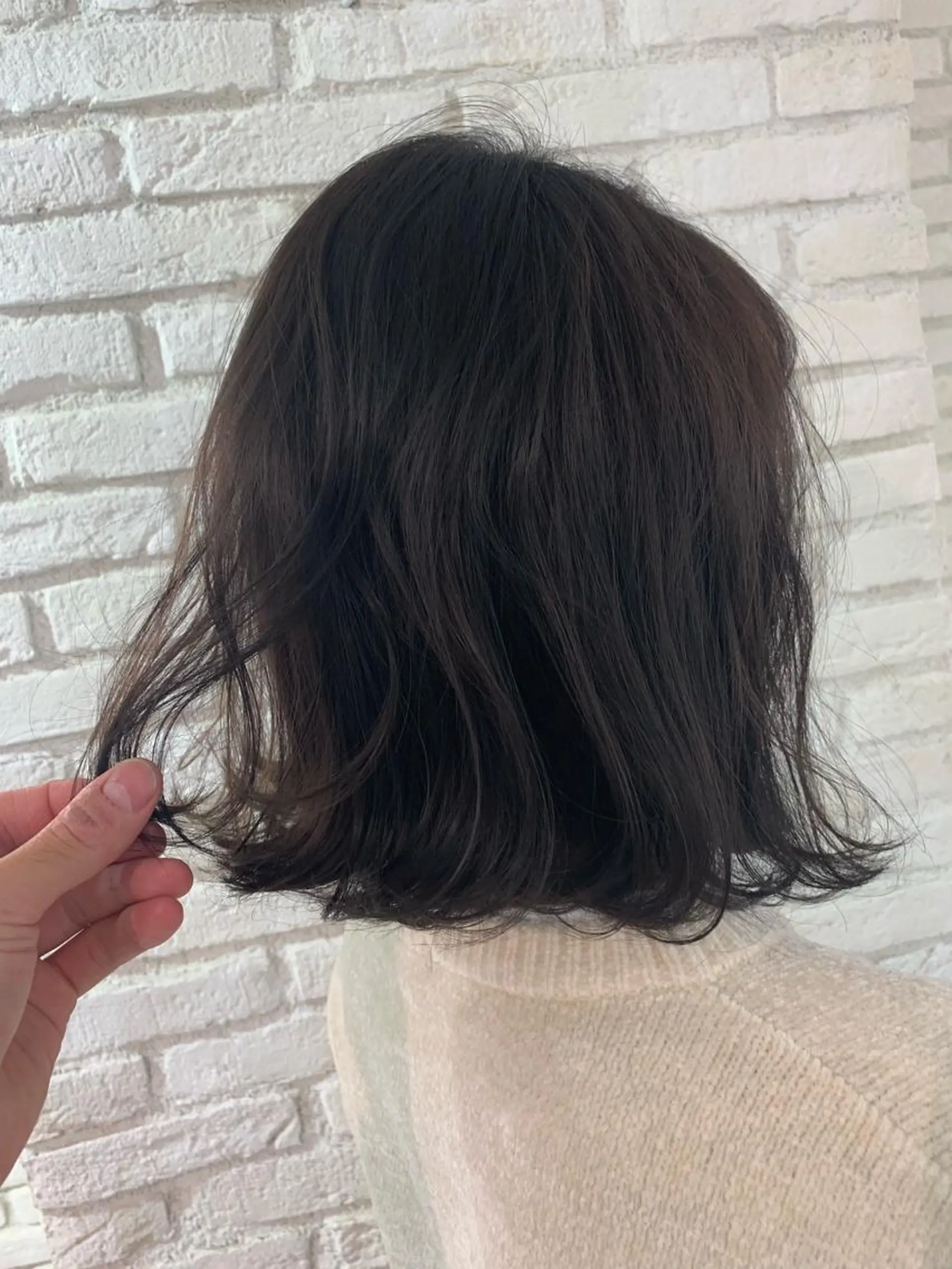 ミディアム カラー パーマ メンズ ネイル マツエク・マツパ レイヤー＆カラー 人気美容師倉崎涼のヘアスタイル