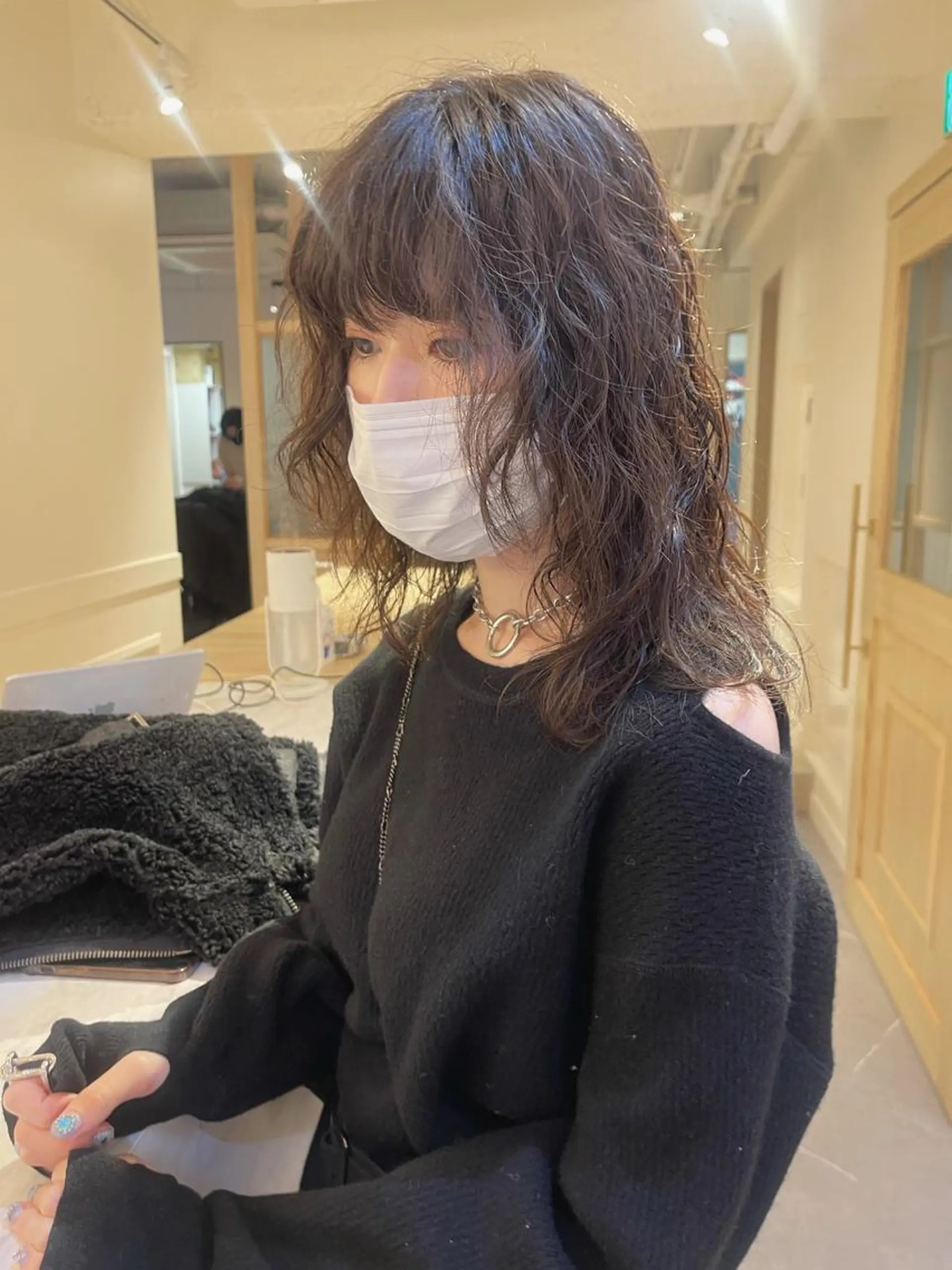 セミロング パーマ カット パーマ トリートメント PALAN K-Beauty SHINJUKU所属・“ミニモ最高評価獲得 “代表"Kohei"のヘアスタイル