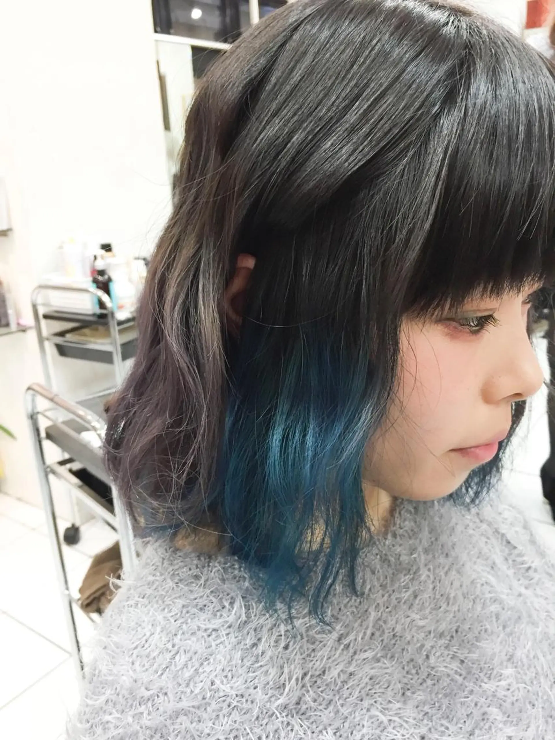 ショート カラー モテ髪透明感❤️ デイズヘアカラーのヘアスタイル