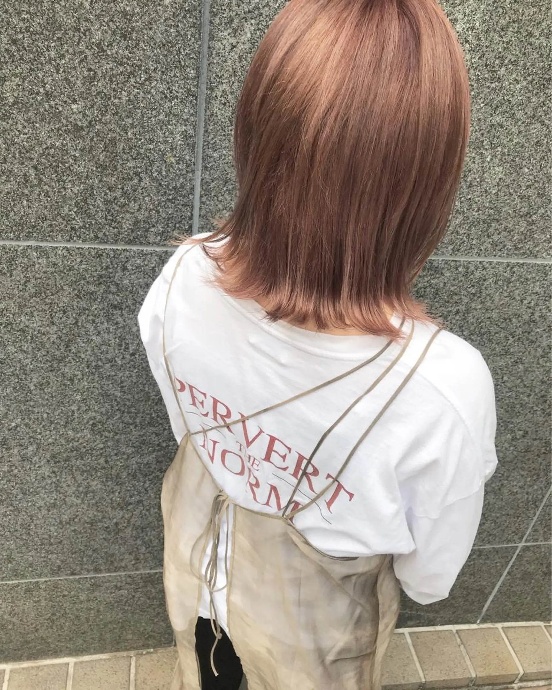 ミディアム ヘアカラー 韓国 / 中国ヘア 🦋Noniのヘアスタイル