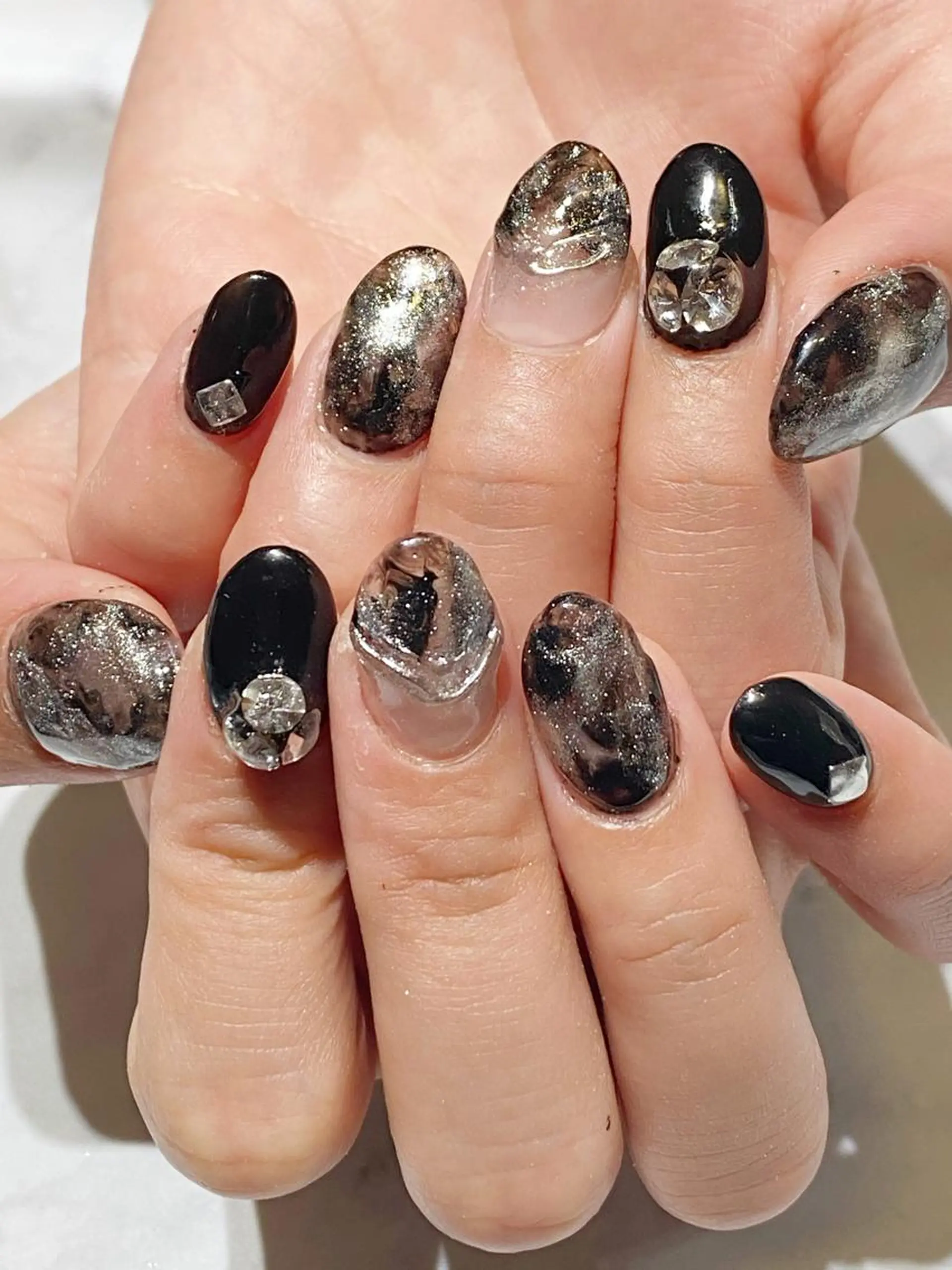 ネイル スカルプネイル ネイルチップ YUN 💅のネイルデザイン