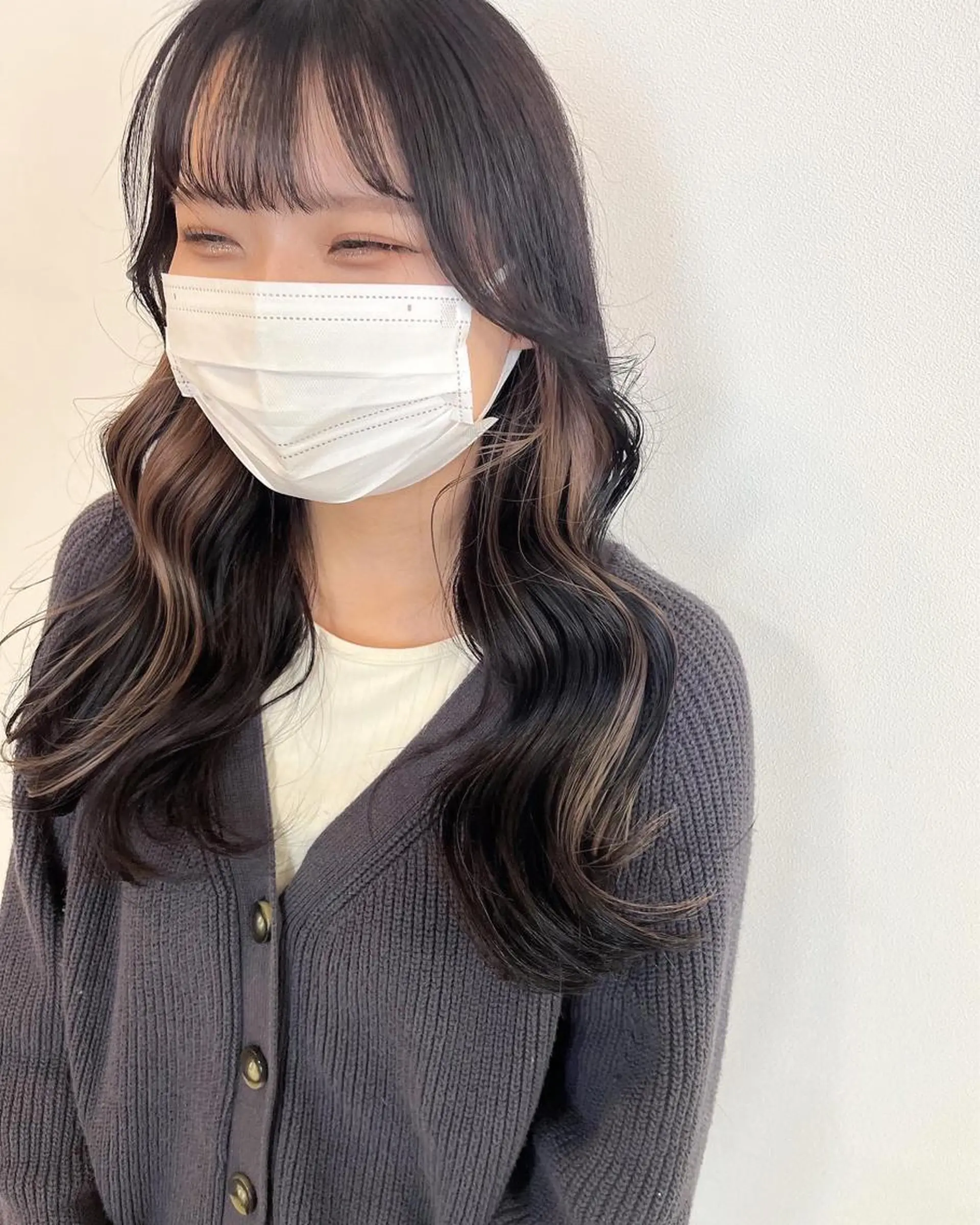 ミディアム カラー ヘアアレンジ ブリーチなし/ レイヤー🌿runaのヘアスタイル