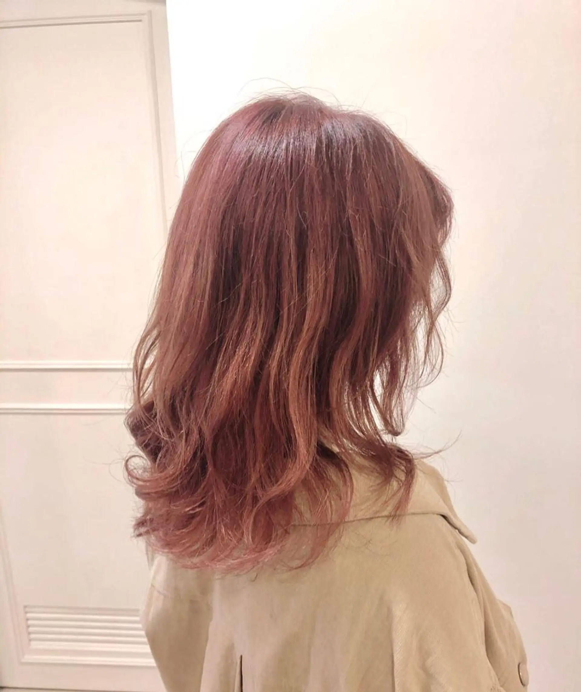 セミロング カラー ✨韓国風カット/艶髪 カラー✨yumeのヘアスタイル