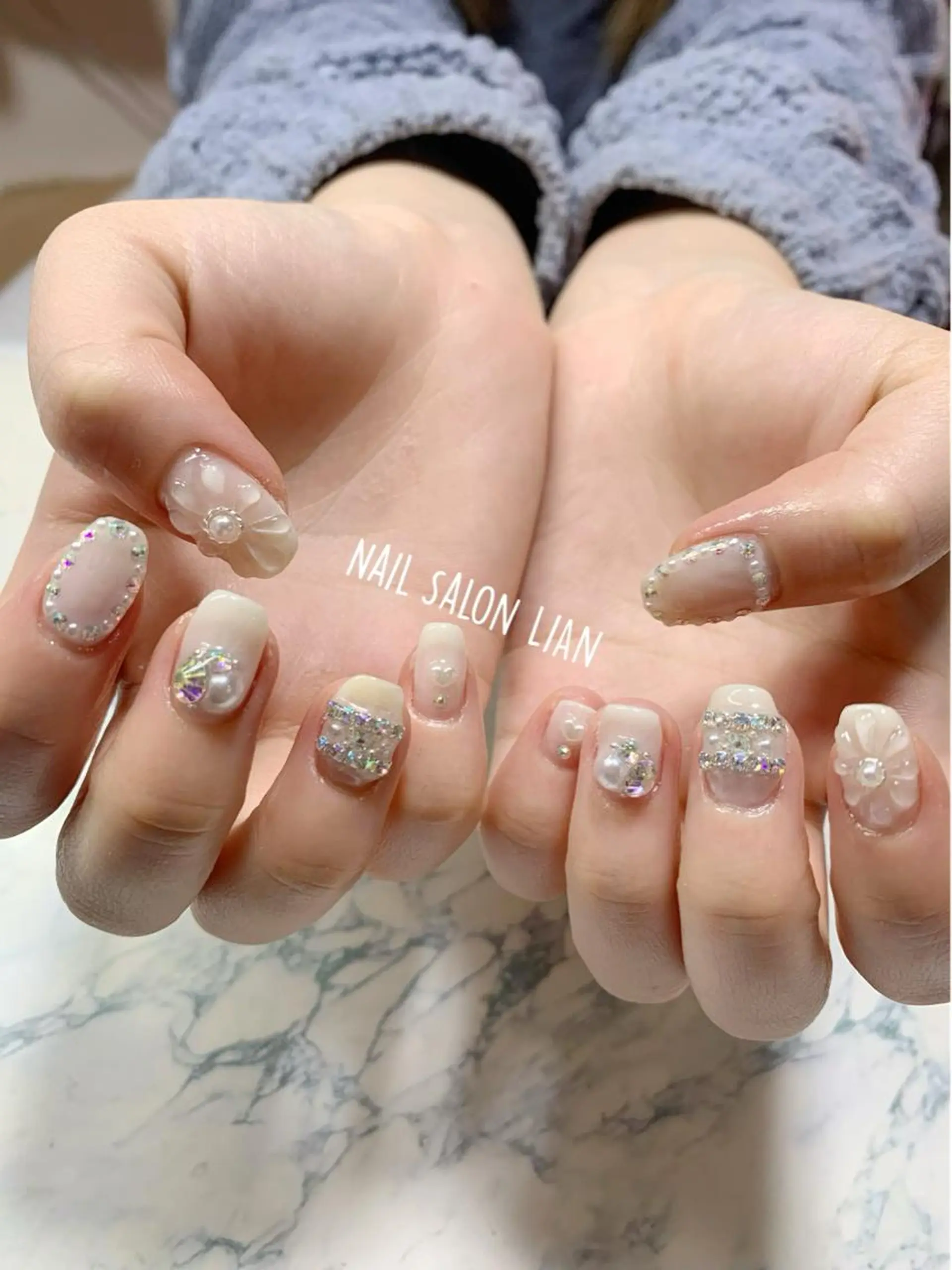 ネイル ハンドネイル NailSalon LiAnのネイルデザイン
