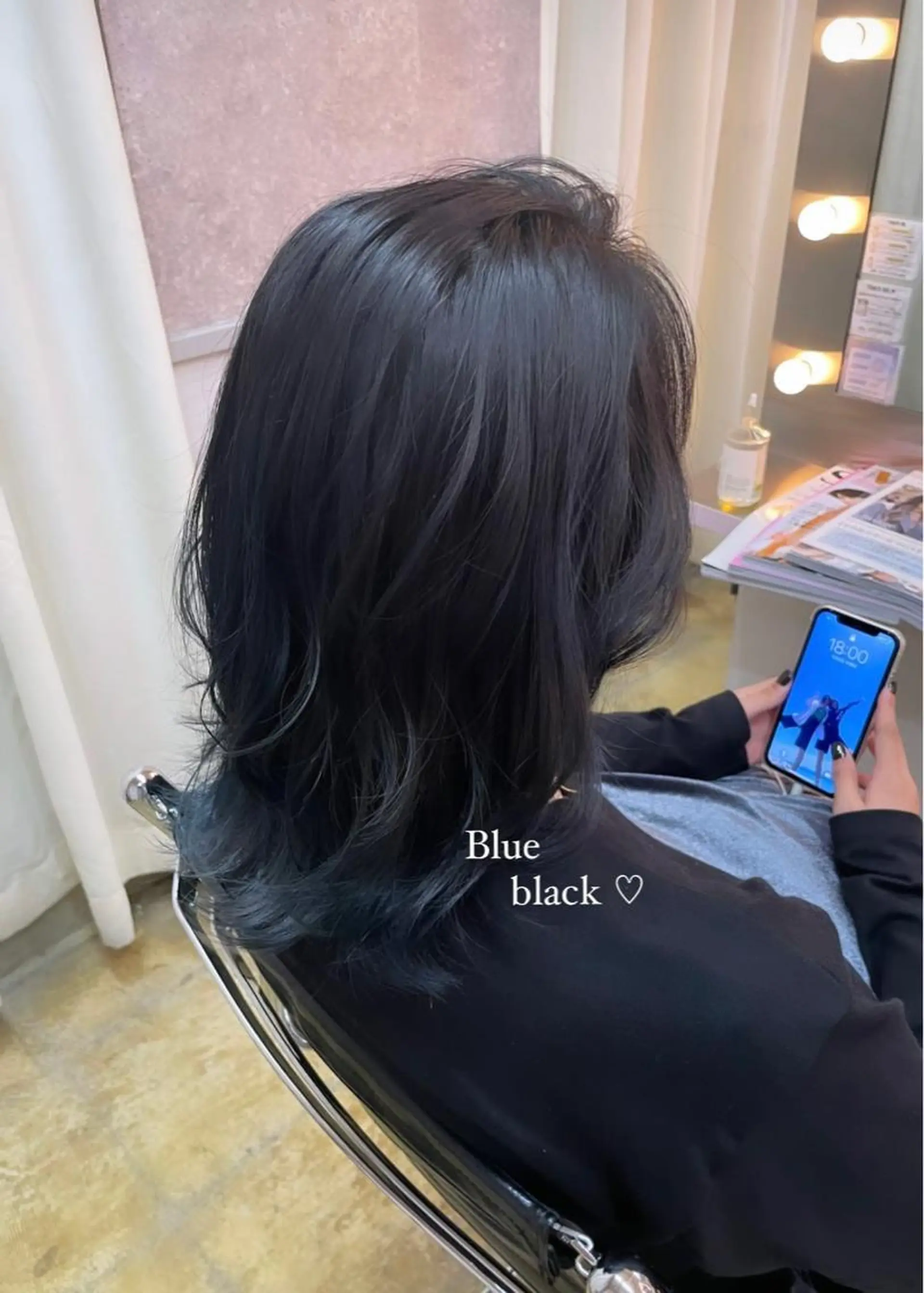 セミロング ボブ/ハイトーン YUIのヘアスタイル