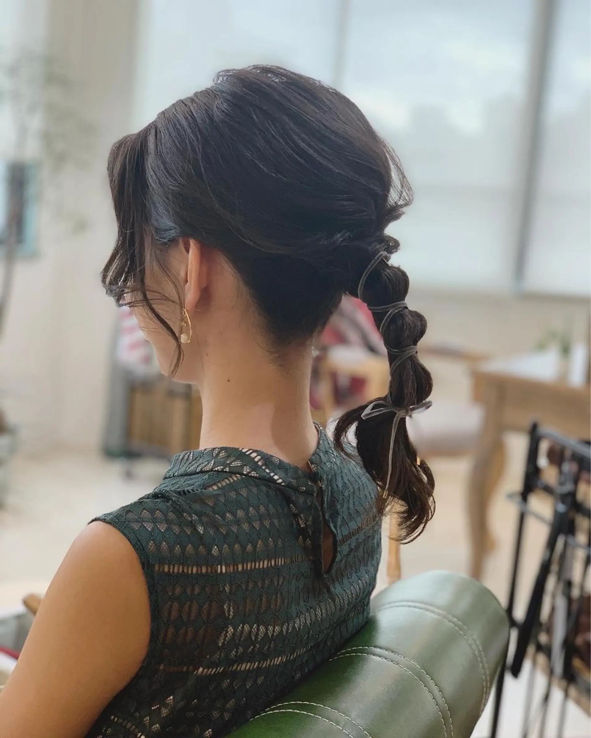 セミロング BRAIDS💎愛子 大人ハイライト💎のヘアスタイル