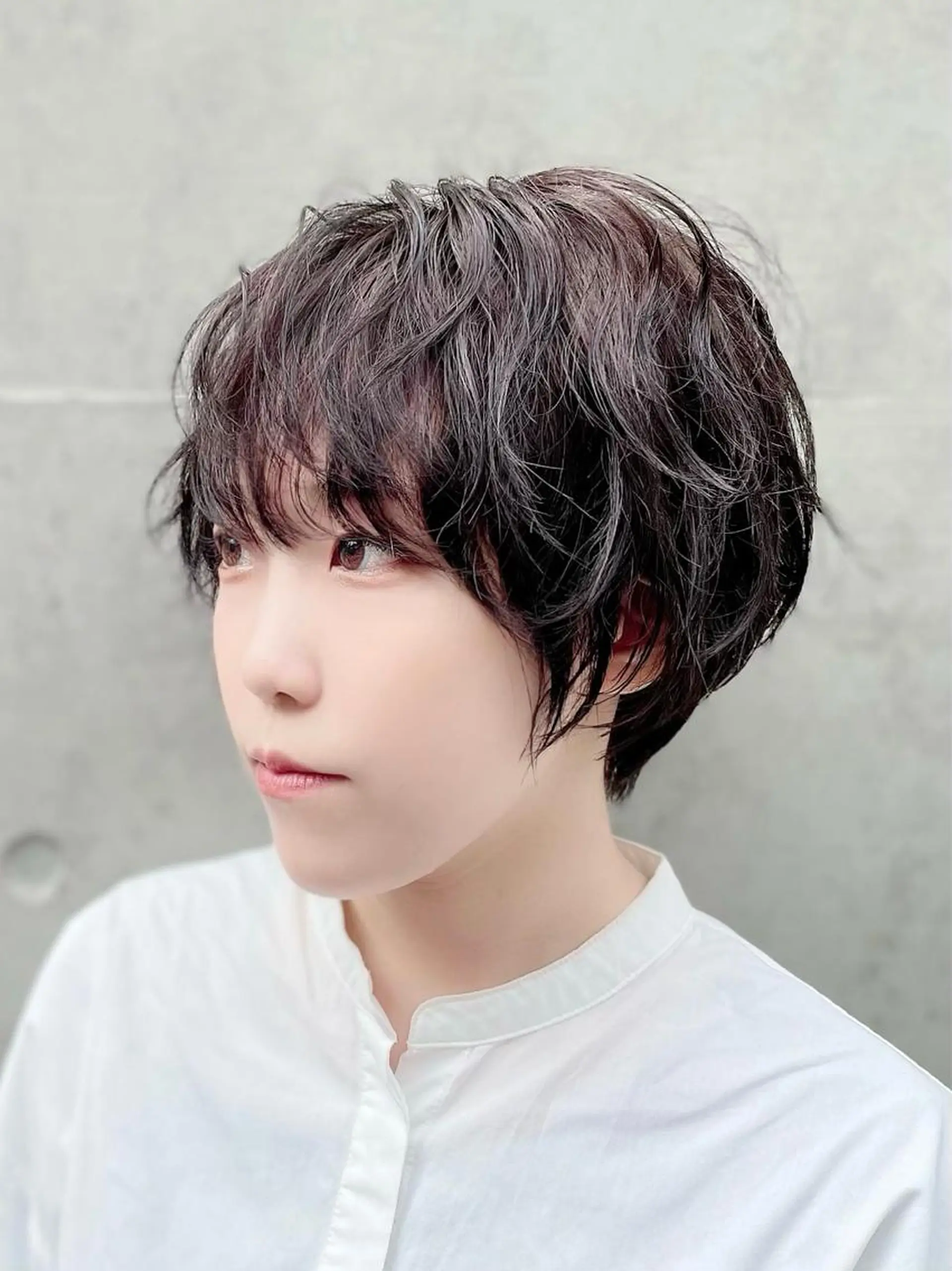 ショート パーマ Ｂleu所属・伊熊 美砂のヘアスタイル