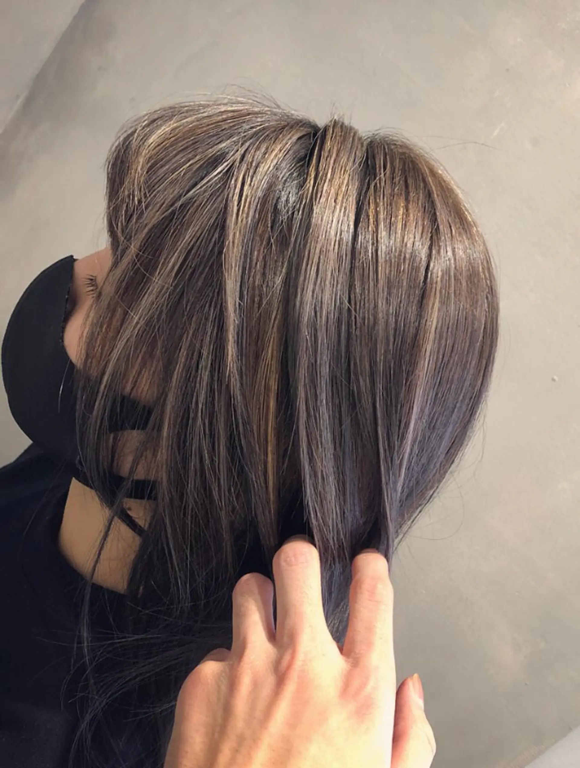 セミロング カラー イメチェン🌟桜場 裕一のヘアスタイル