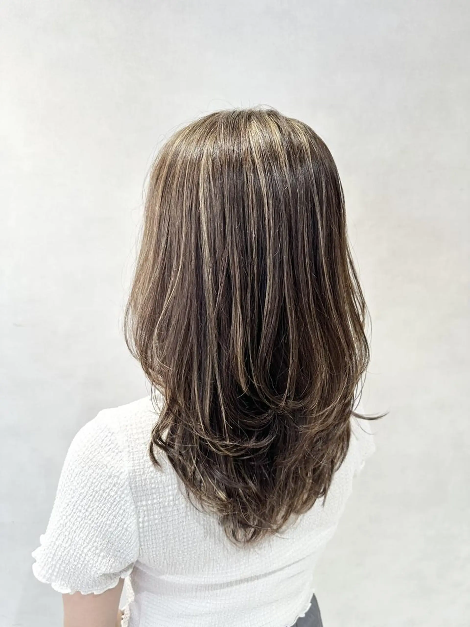 ロング カラー ヘアアレンジ 透明感カラー ハイライトカラー ハイライト 髪質改善 小顔カット カット ヘアカラー トリートメント 💎ハイライトカラー /髪質改善カラー💎のヘアスタイル