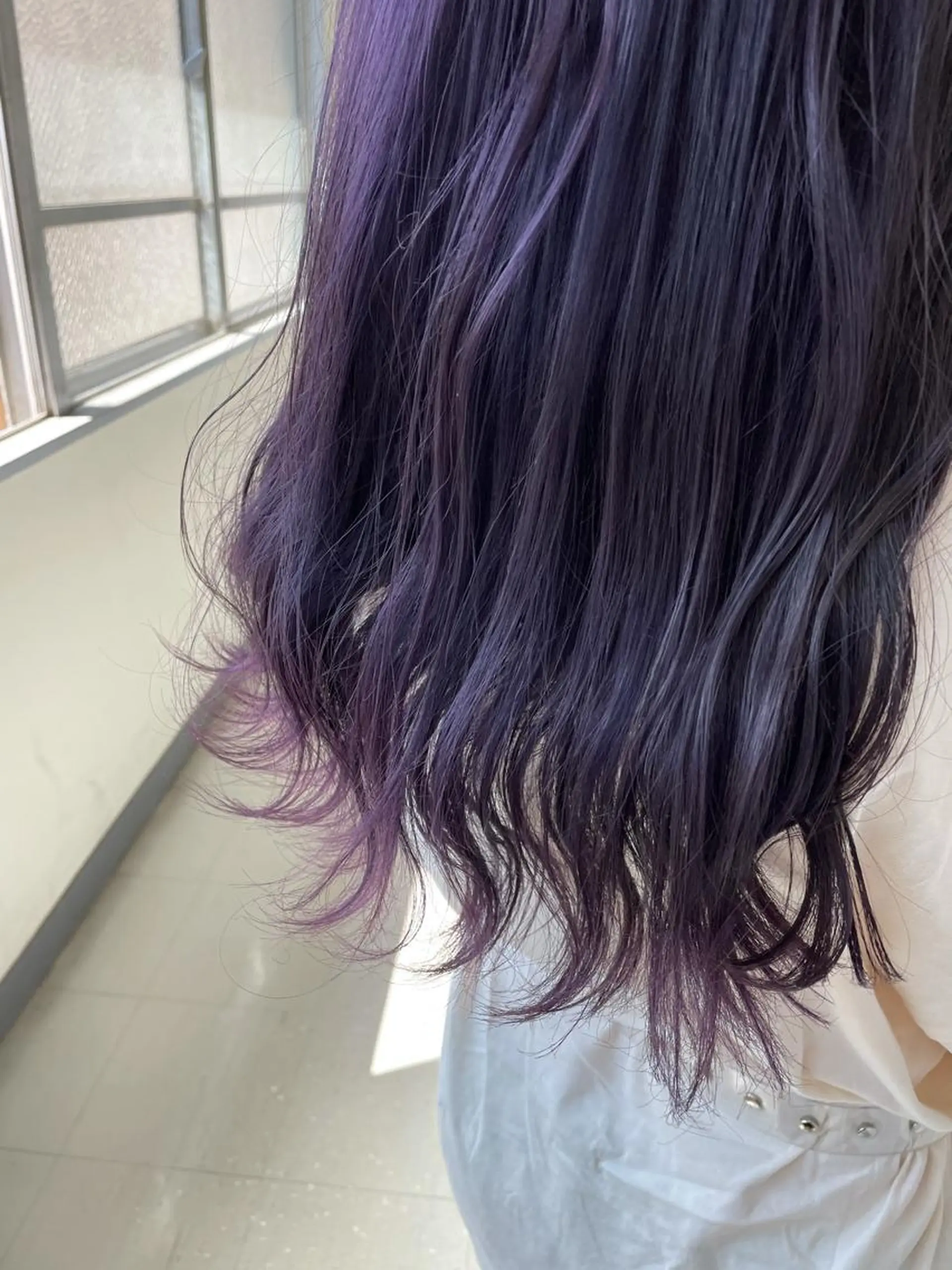 ロング カラー ヘアアレンジ カット ヘアカラー トリートメント maoブリーチ無し 似合わせカラーのヘアスタイル