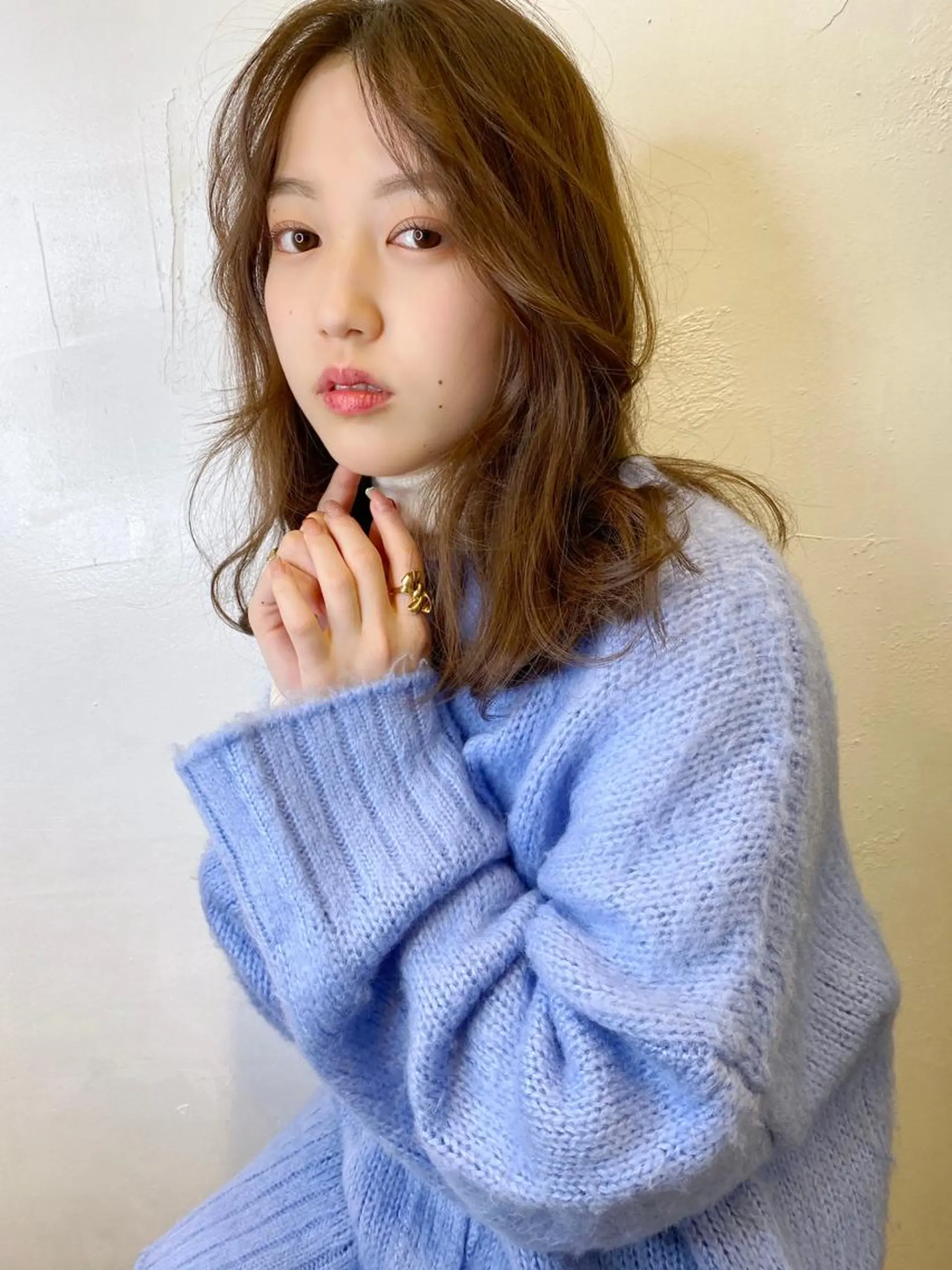 セミロング カラー パーマ 🥣 hashi 🛋️のヘアスタイル